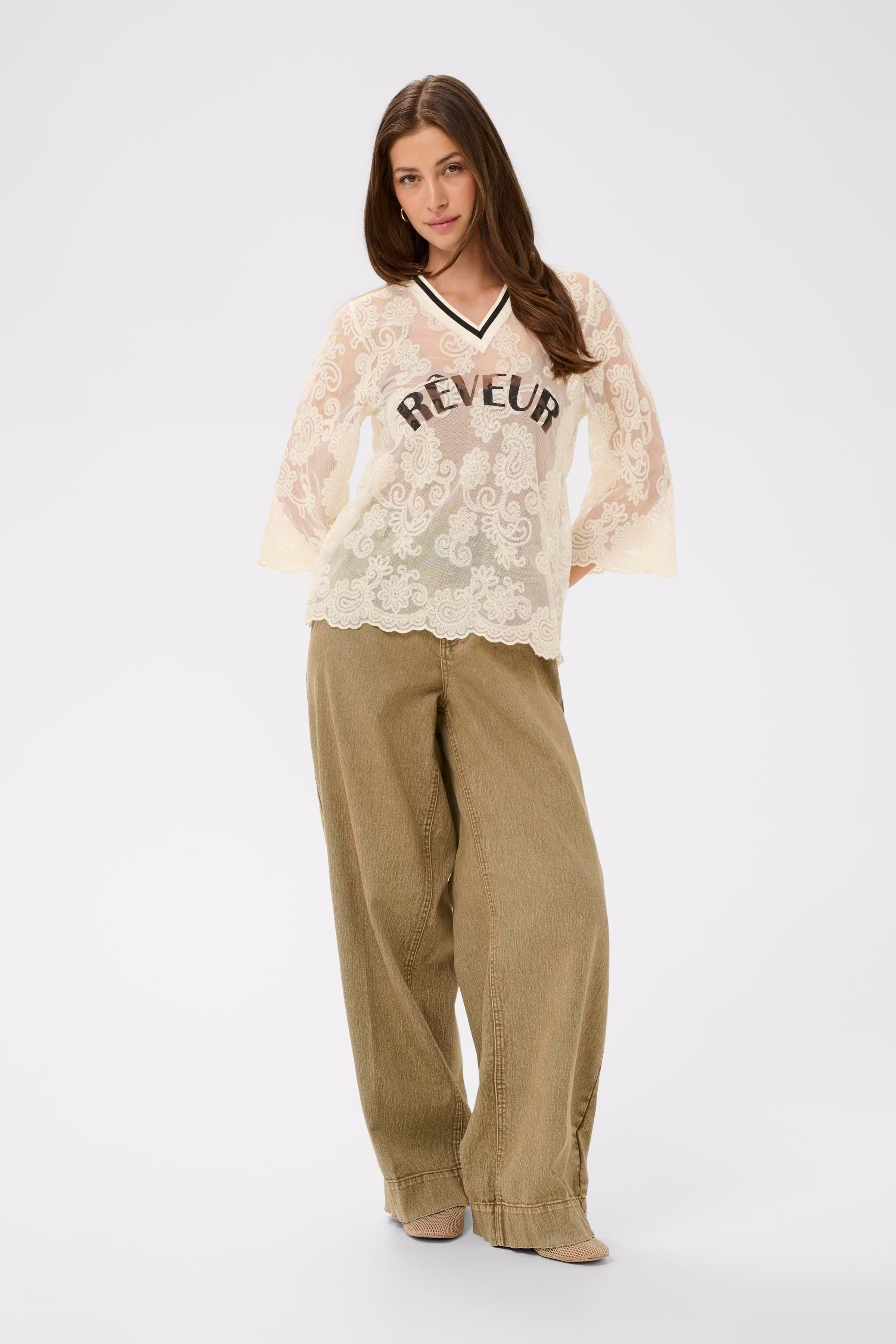 CRMira Blouse LOOKBOOK FRONT 10614879-110701