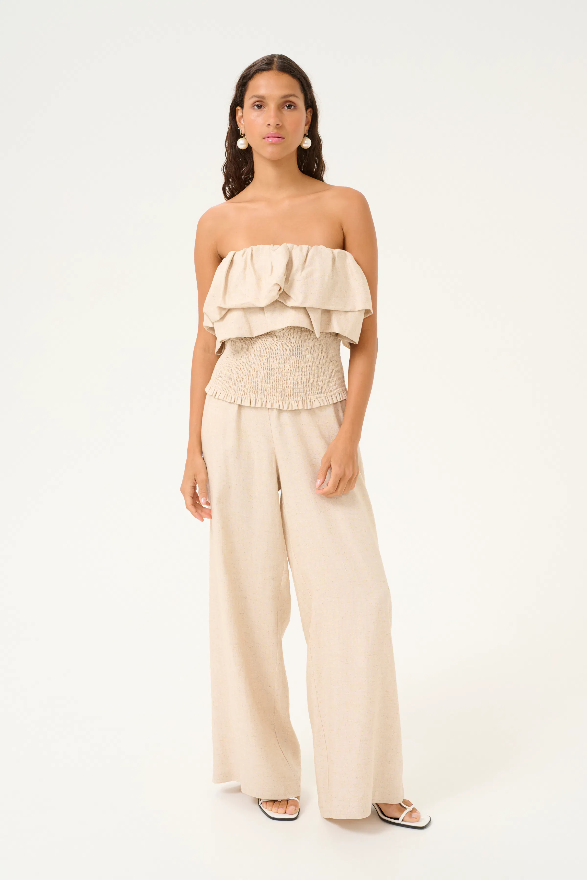 KBVala Top aus Leinenmischung LOOKBOOK FRONT 10105480-1613101