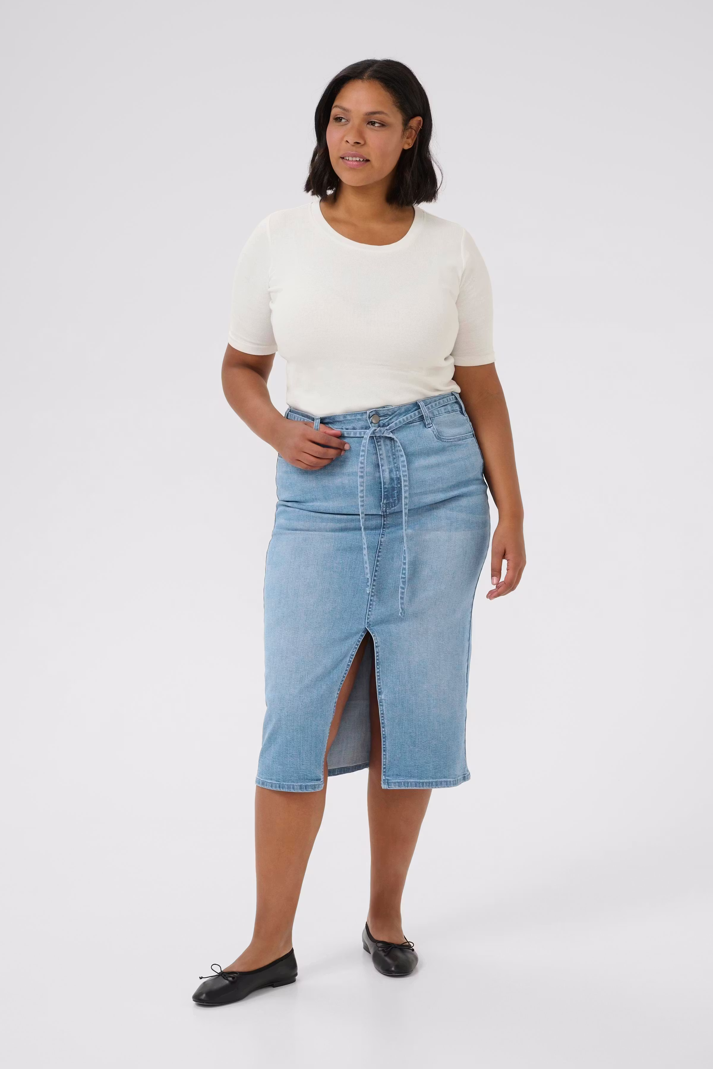 KCzarah Denimnederdel LOOKBOOK FRONT 10583567-108113