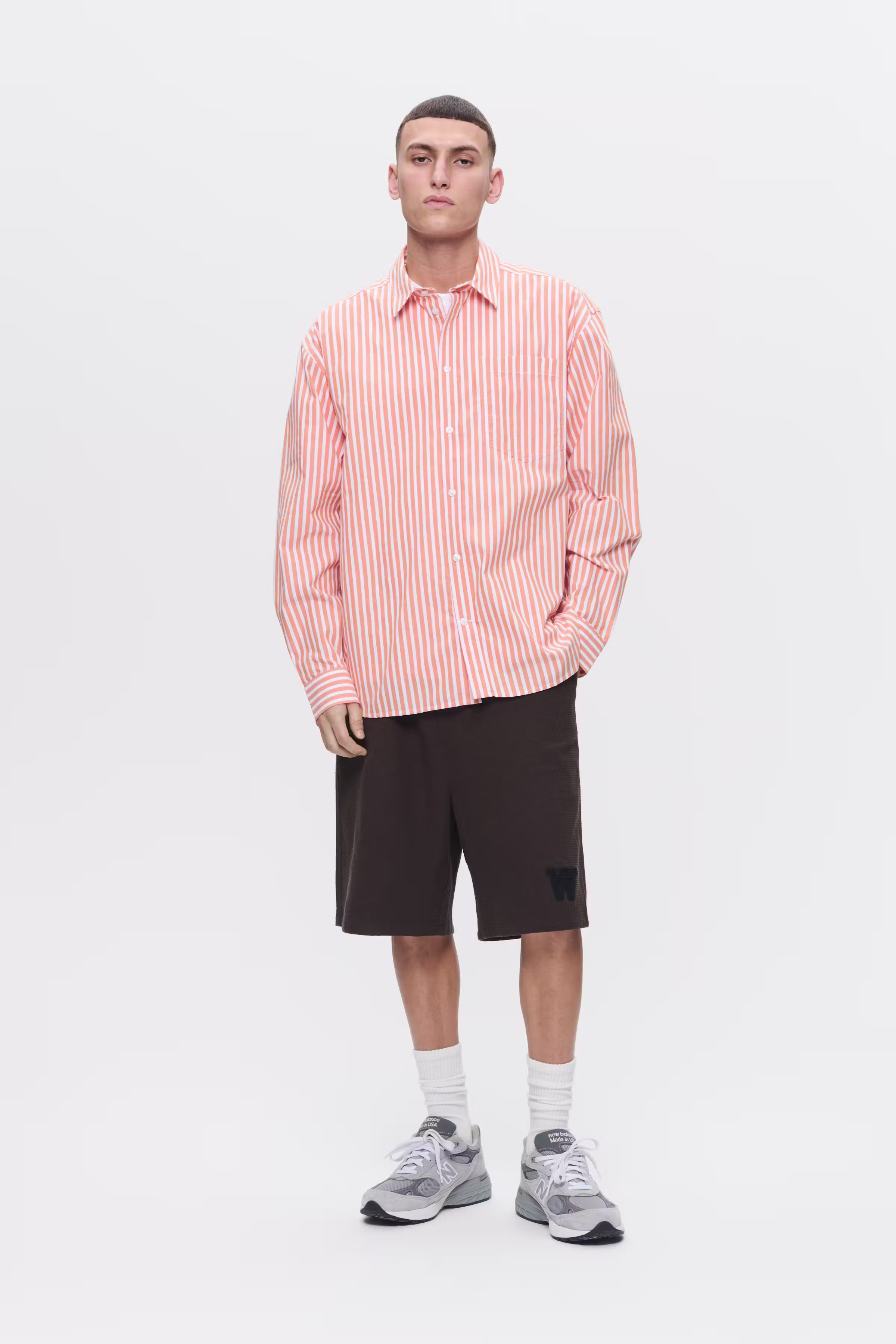 WWDay Skjorte LOOKBOOK FRONT 30250100-W3517