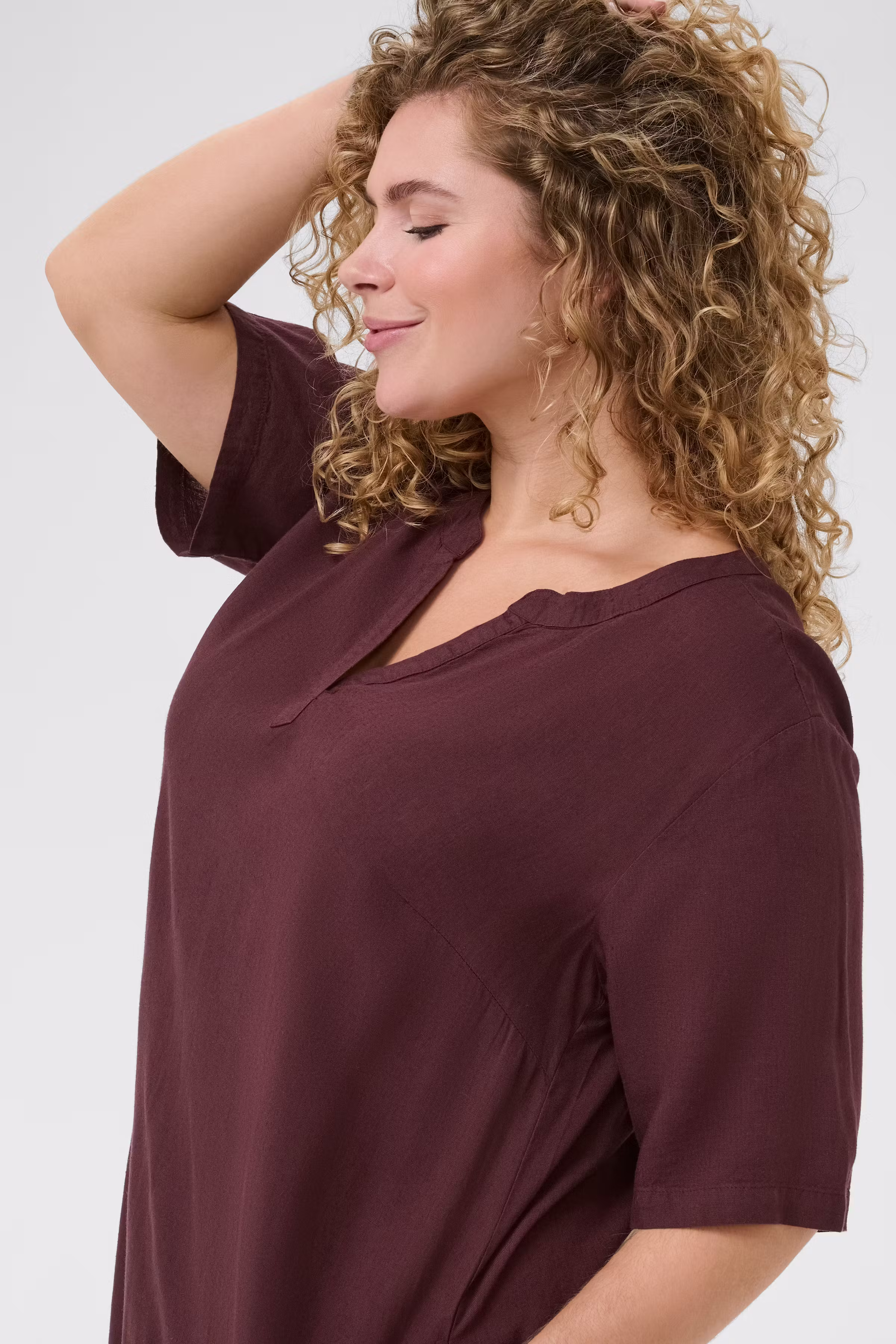 KCmille Leinenleid LOOKBOOK DETAIL 10582218-191619