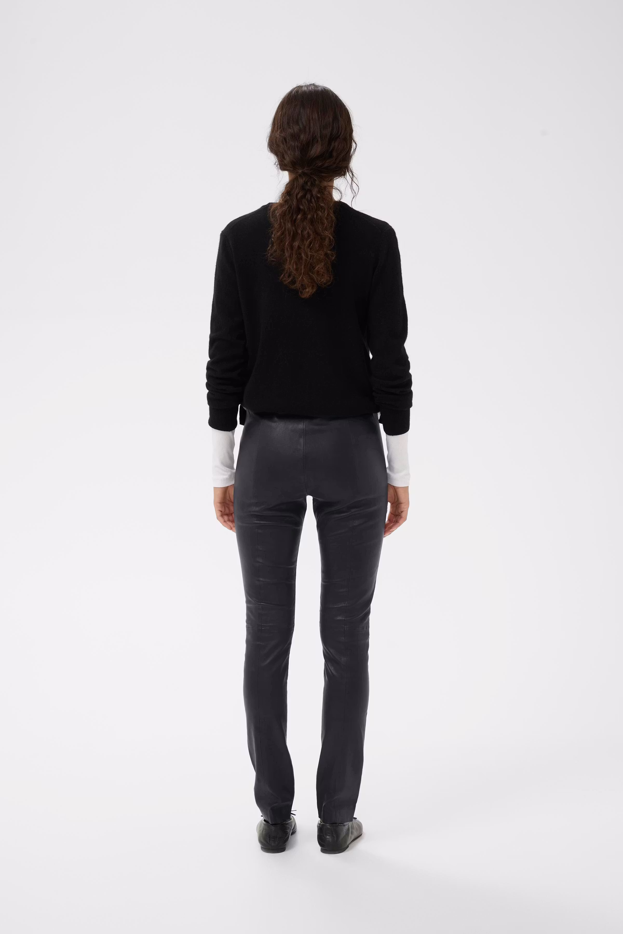 LuellaIW Leather Leggings LOOKBOOK BACK 30104634-10050