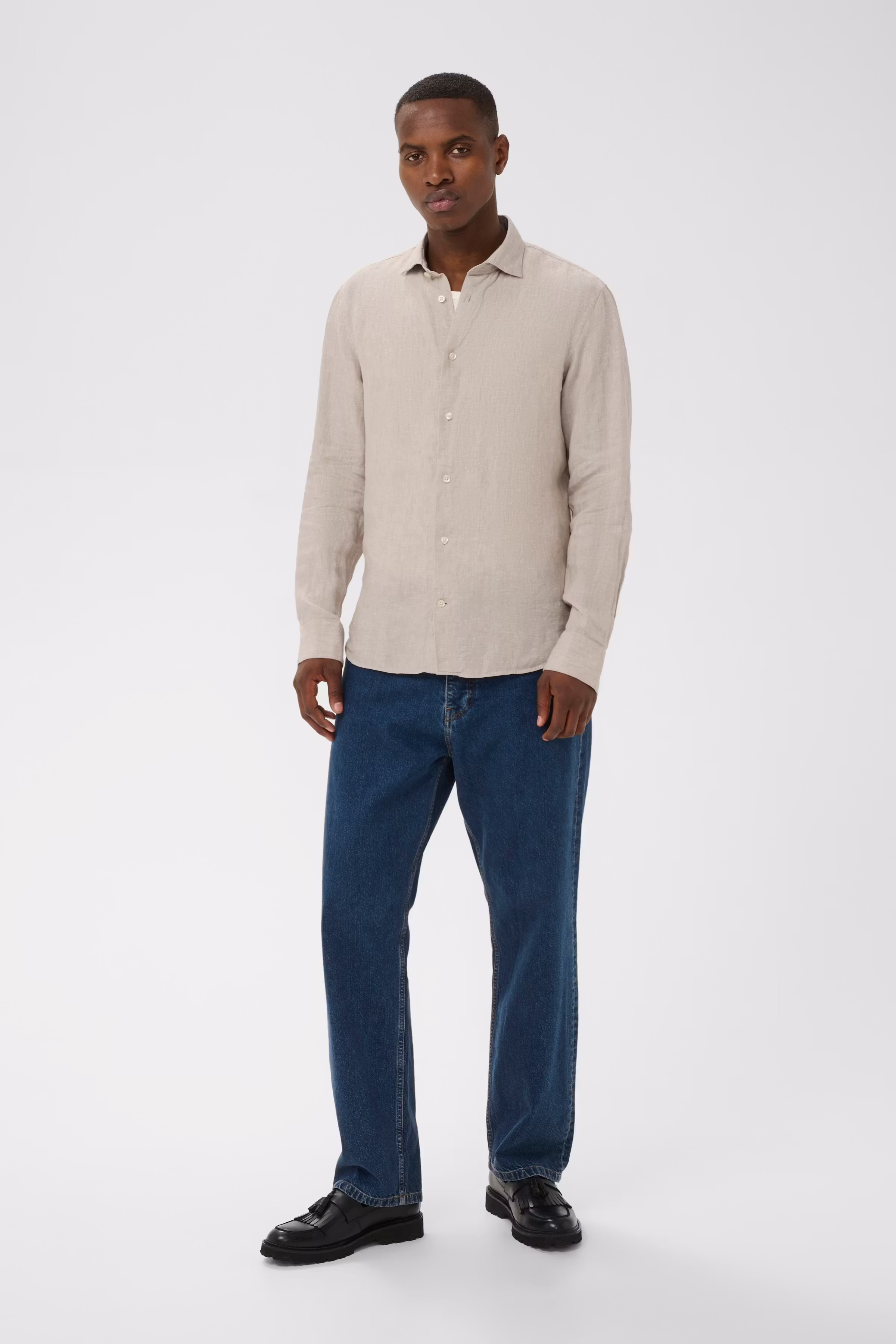 MAmarc Leinenhemd LOOKBOOK FRONT 30205841-161105