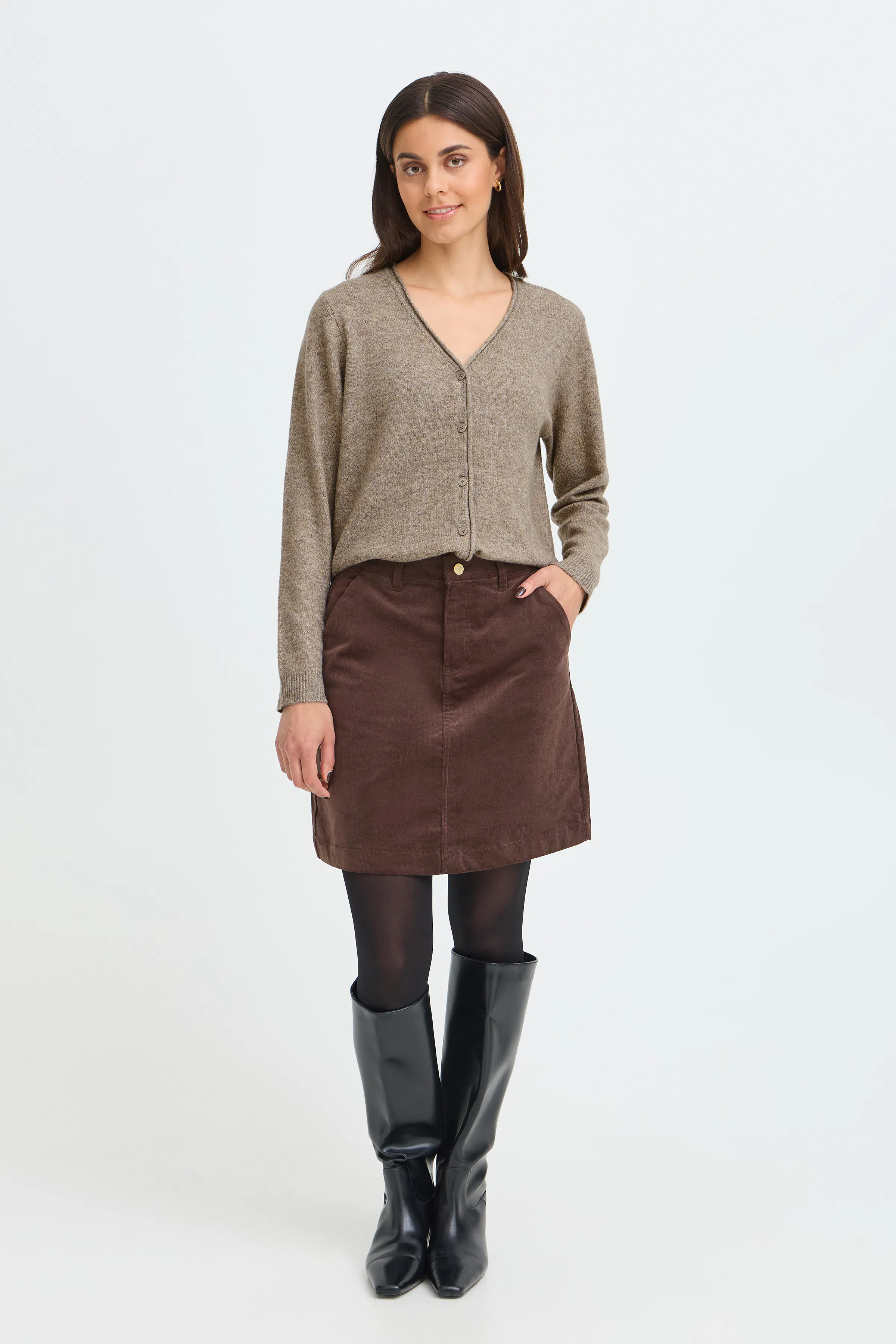 FRFIA Cardigan LOOKBOOK FRONT 20618398-1812101