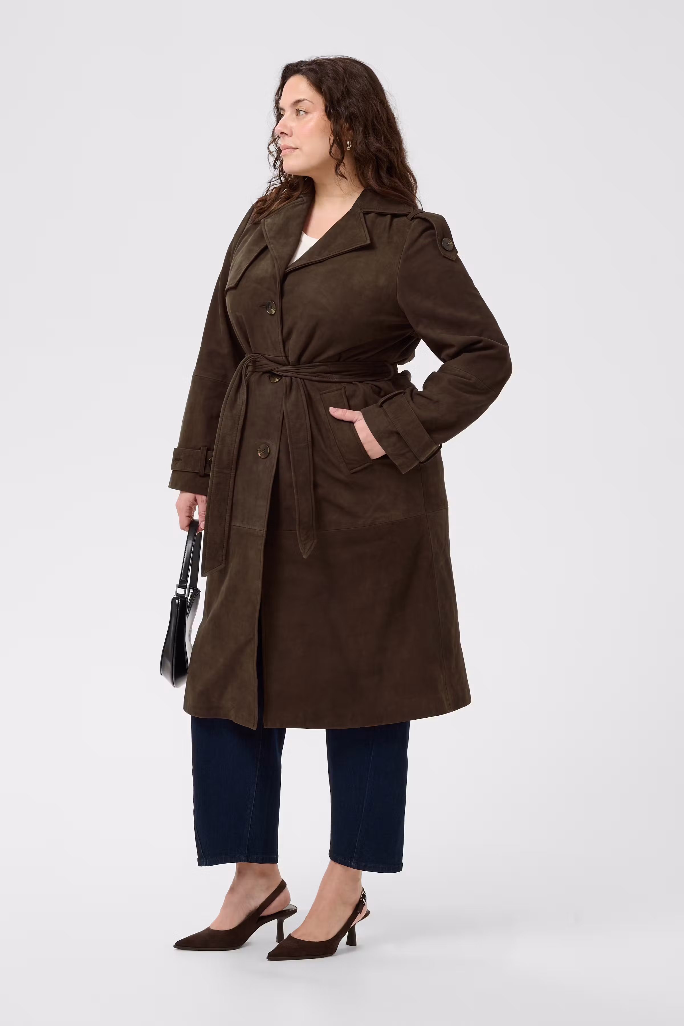 KCmachel Mantel aus Veloursleder LOOKBOOK FRONT 10583777-190912