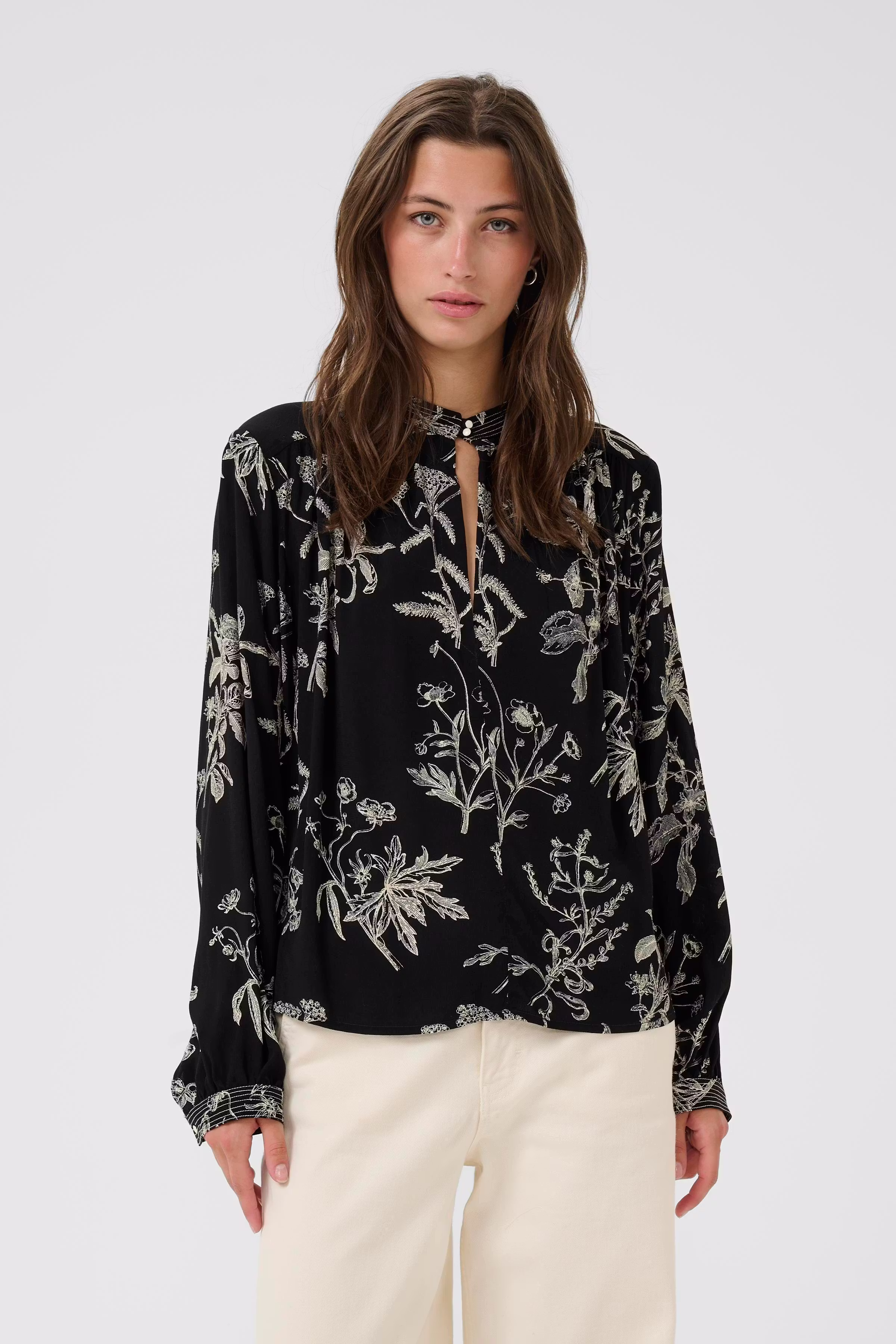 ShiromaPW Blouse LOOKBOOK FRONT 30310006-304209