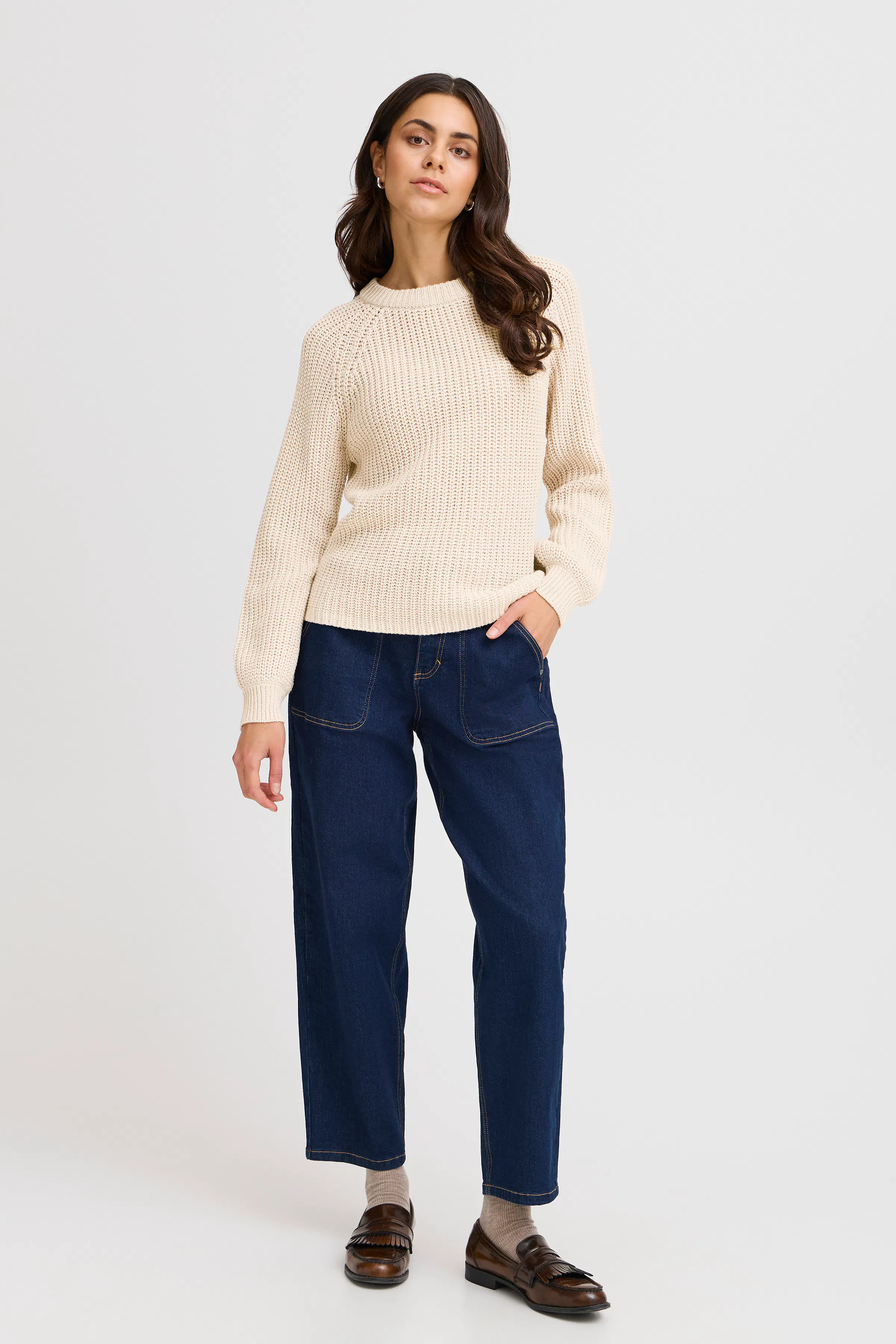FRERNI Strikket pullover LOOKBOOK FRONT 20615364-200662