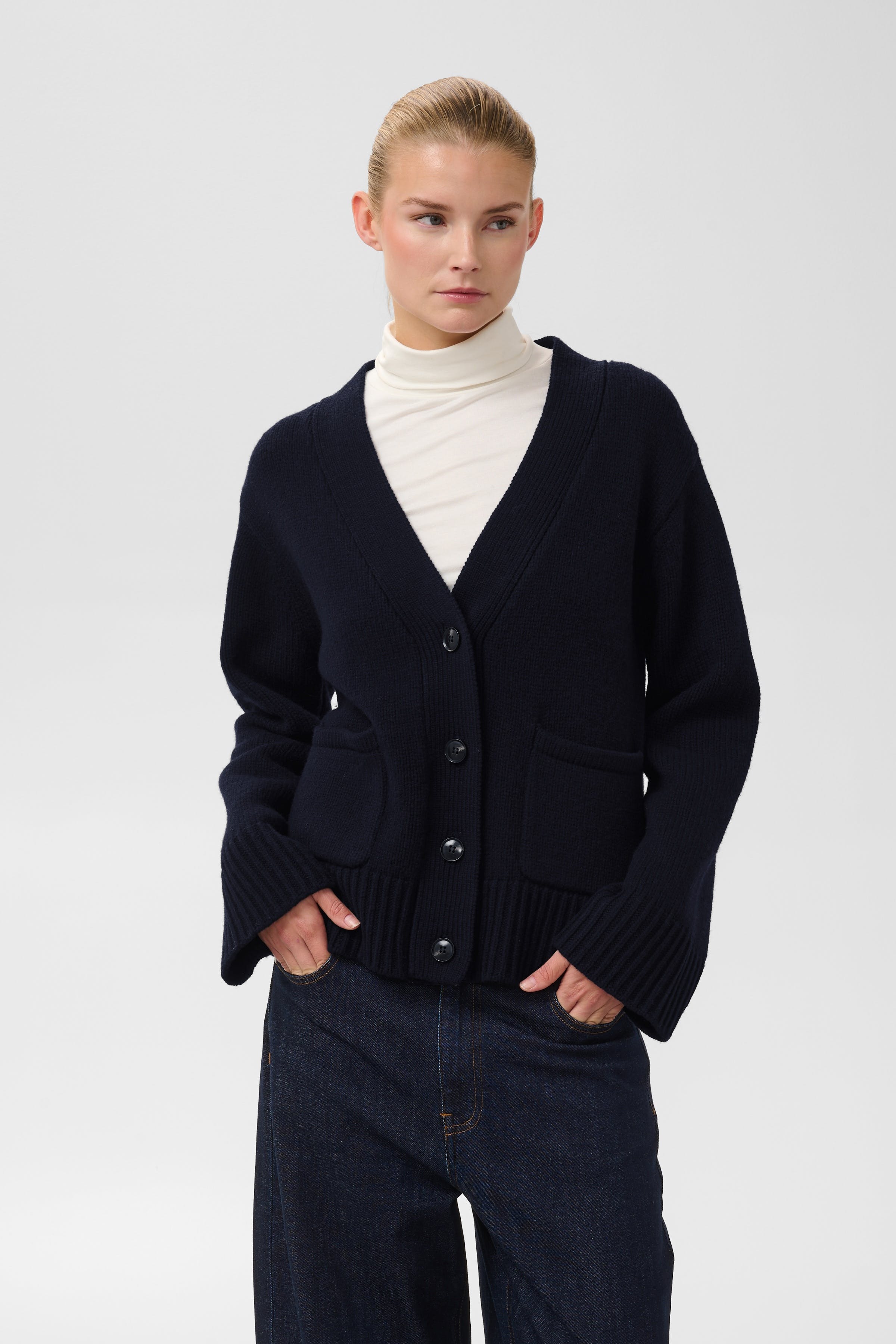 SLMoline Cardigan 100% Wolle LOOKBOOK FRONT 30409682-193924
