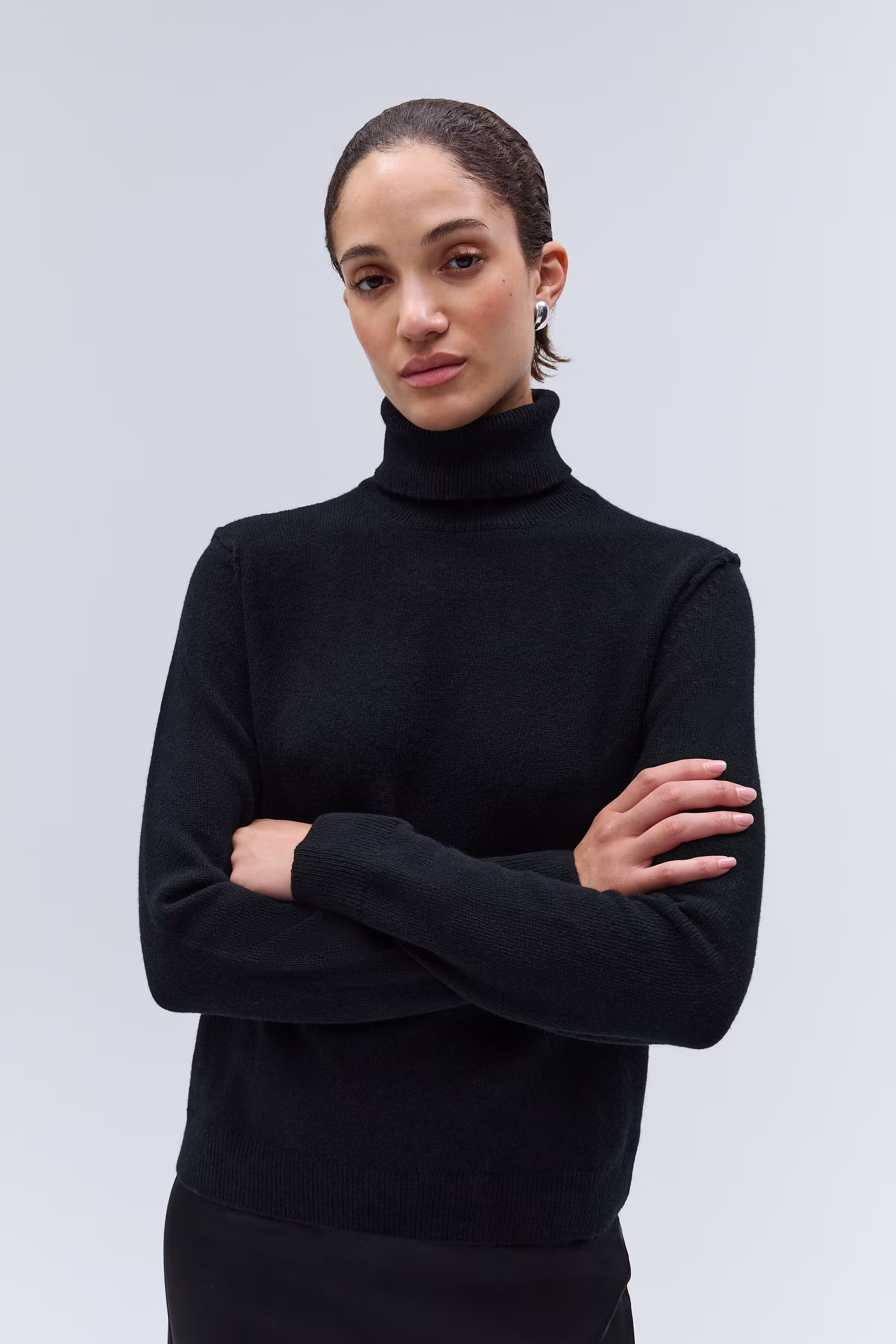 IOFaustina Pullover LOOKBOOK FRONT 30600029-BK999