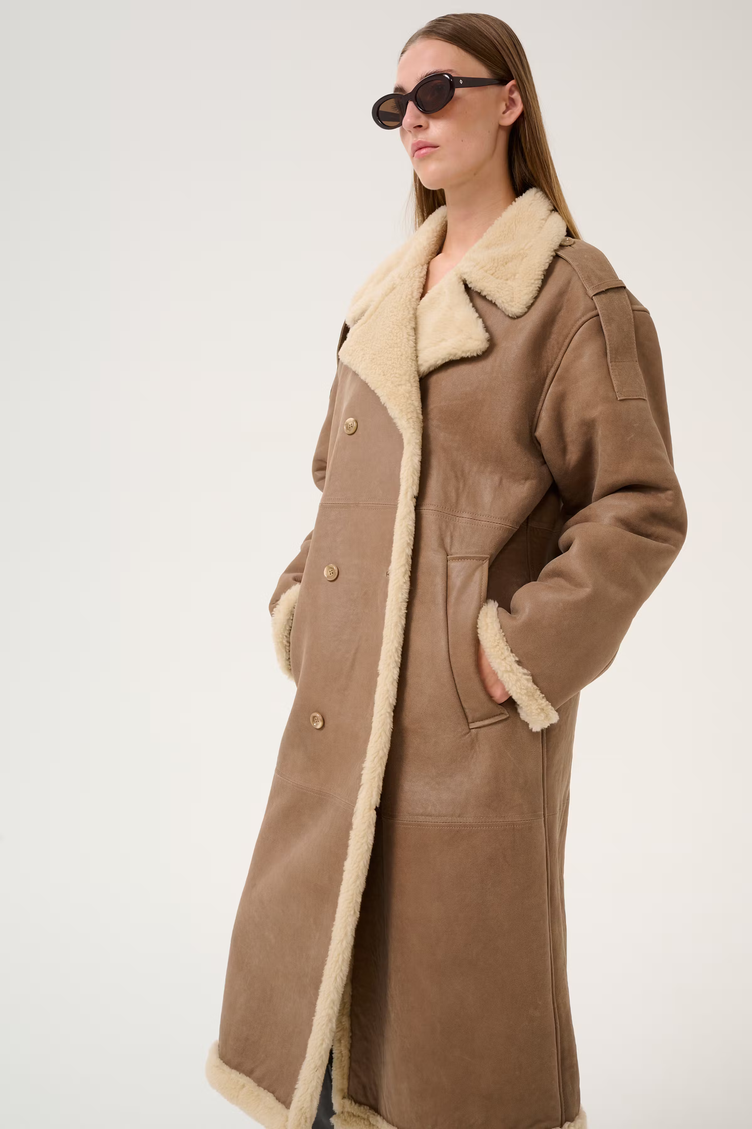 KBReio Läderkappa LOOKBOOK DETAIL 10105274-190809