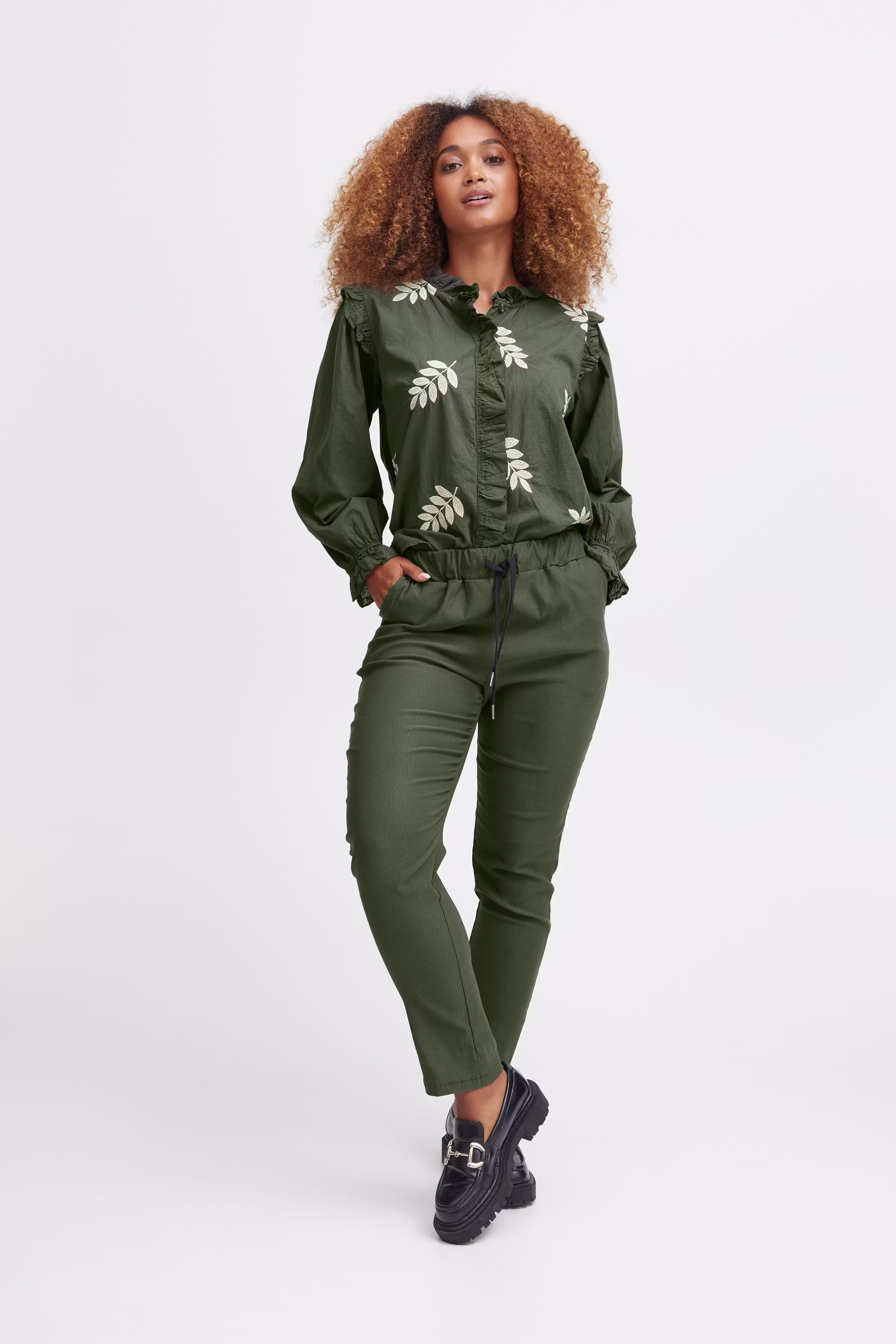 SBBENITTO Bukser LOOKBOOK FRONT 22100378-190414