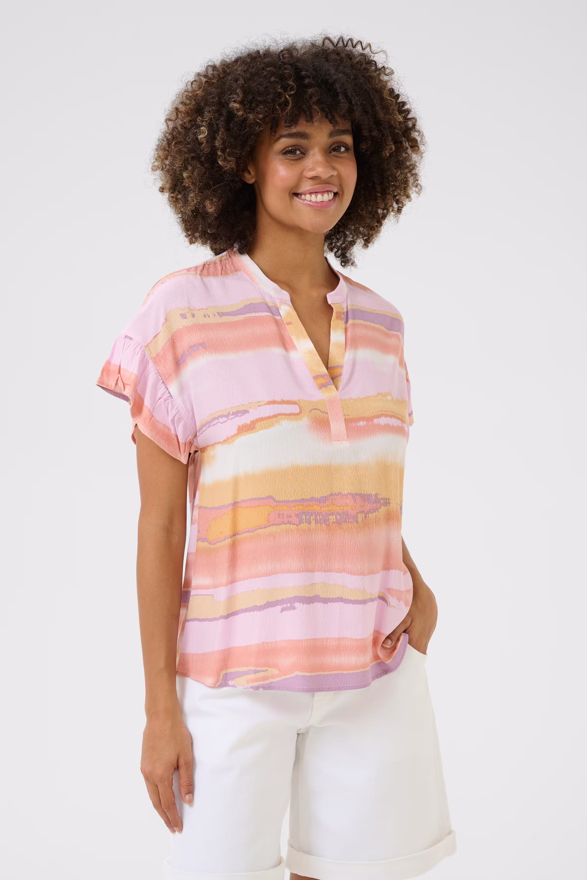 CUdodi Bluse LOOKBOOK FRONT 50111867-107689