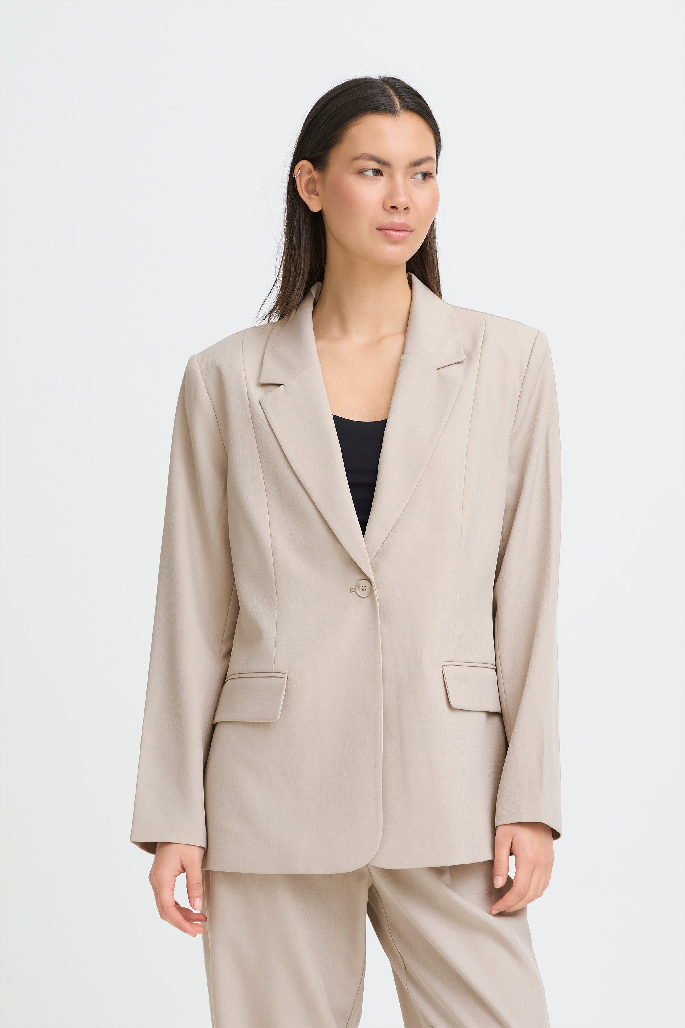 IHFAVA Long Blazer LOOKBOOK FRONT 20125676-1500001