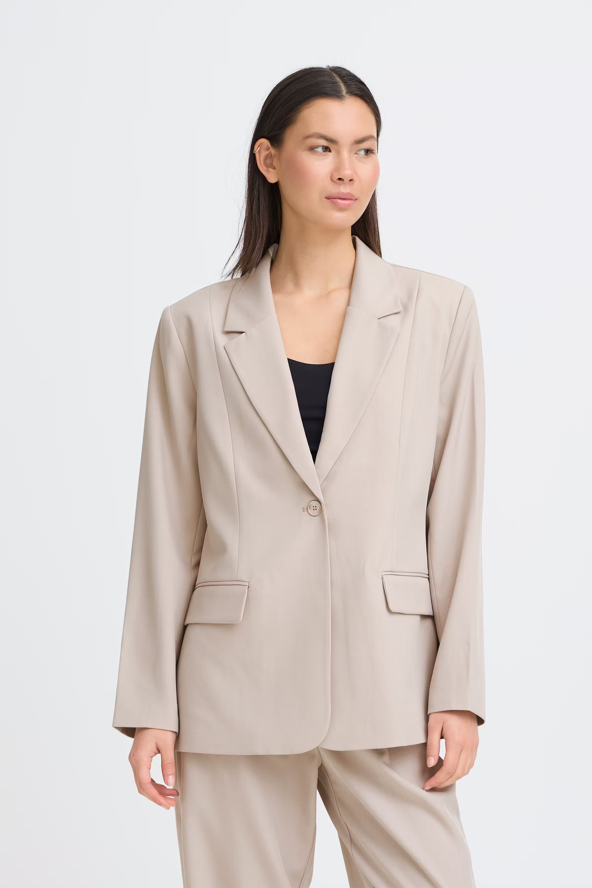 IHFAVA Long Blazer LOOKBOOK FRONT 20125676-1500001
