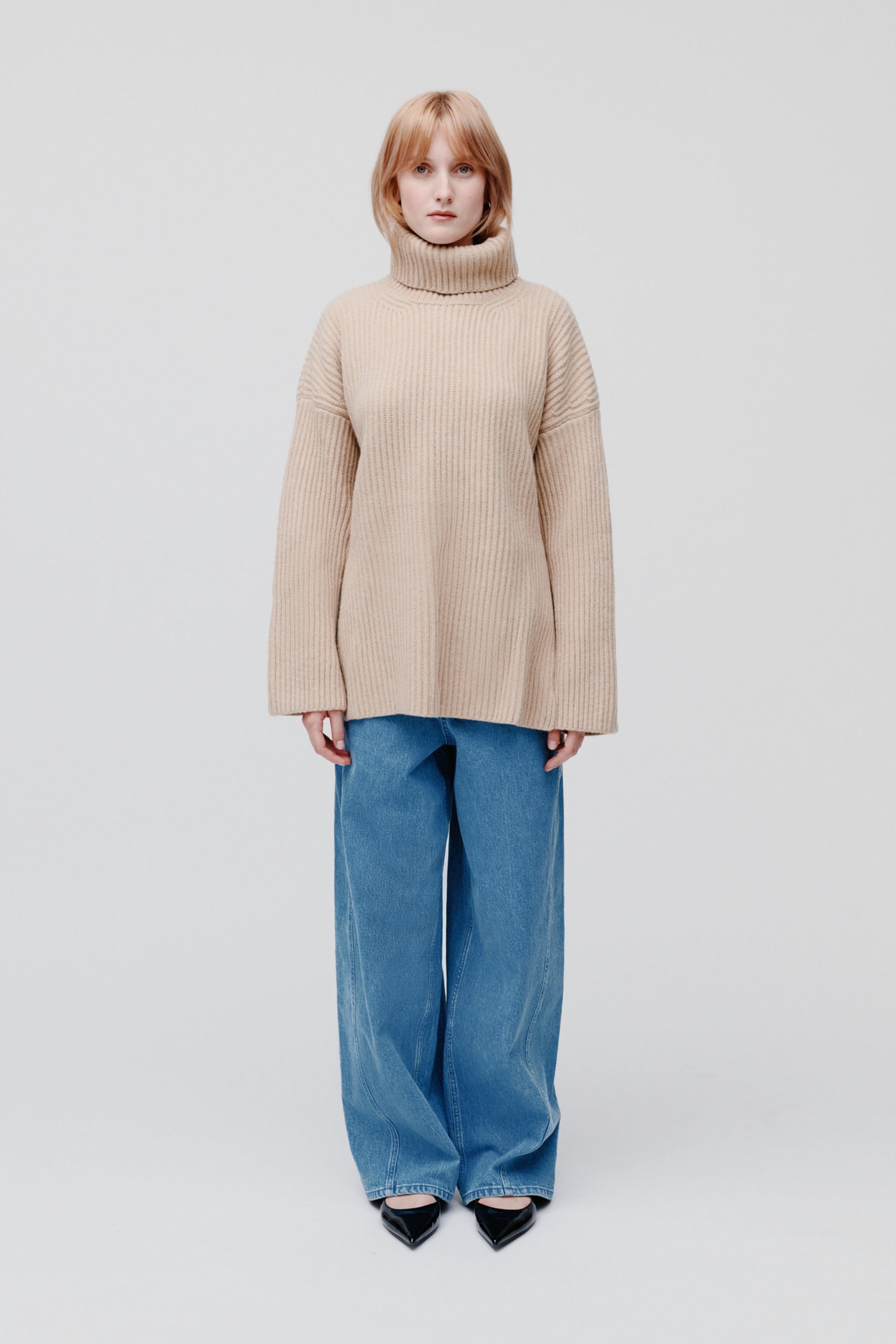 KYOMI Pullover LOOKBOOK FRONT 30600509-BE401