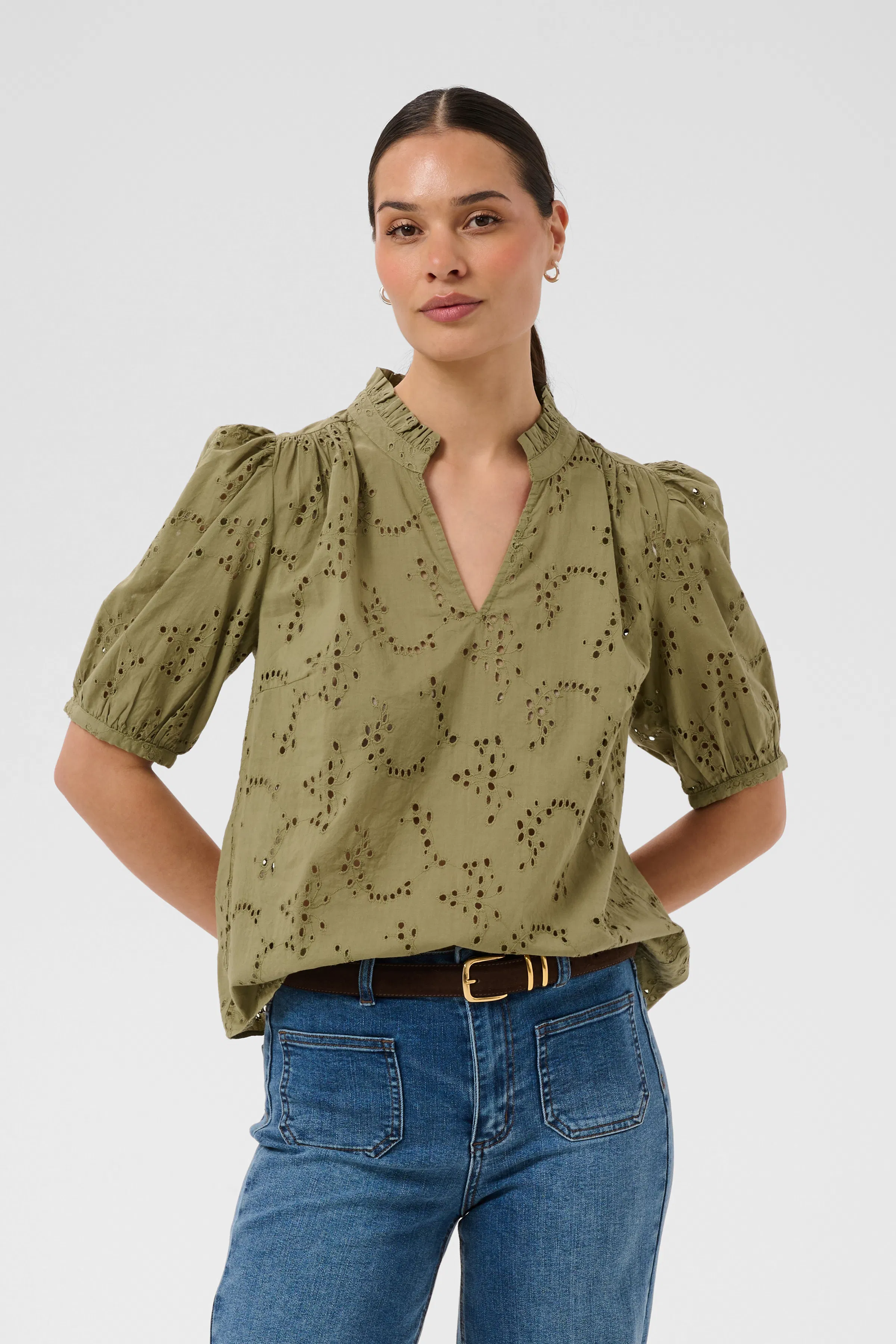 KAsiv Bluse LOOKBOOK FRONT 10511808-170620
