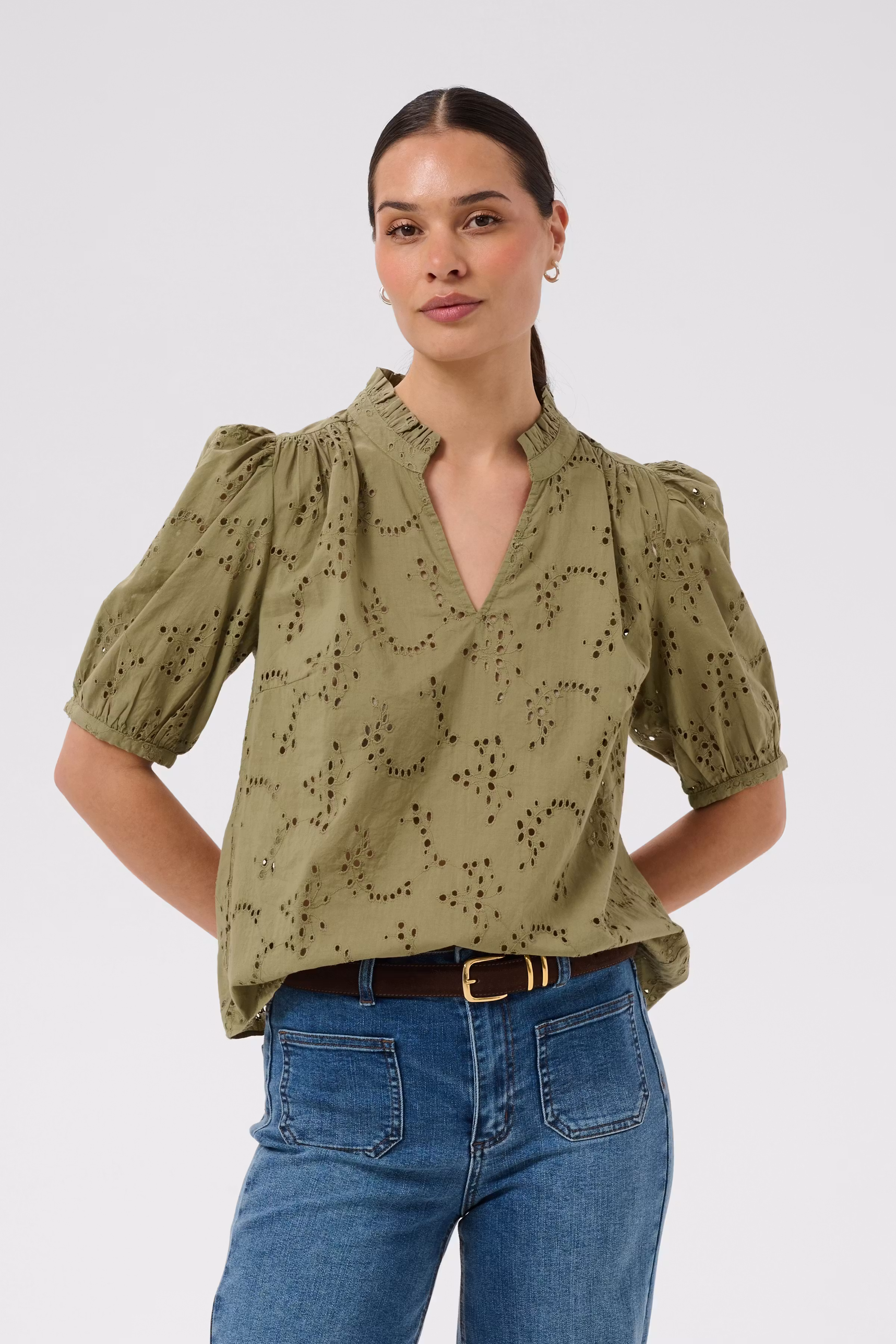 KAsiv Bluse LOOKBOOK FRONT 10511808-170620