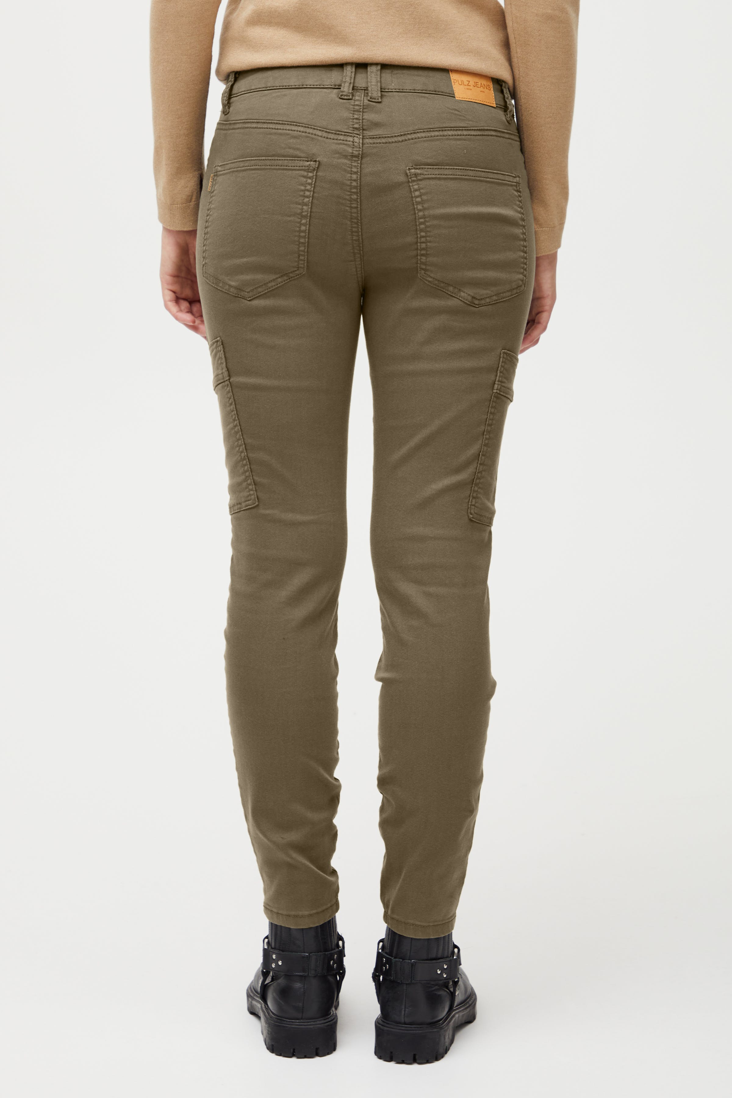 PZROSITA High Waist Skinny Leg Trousers LOOKBOOK BACK 50207840-190510