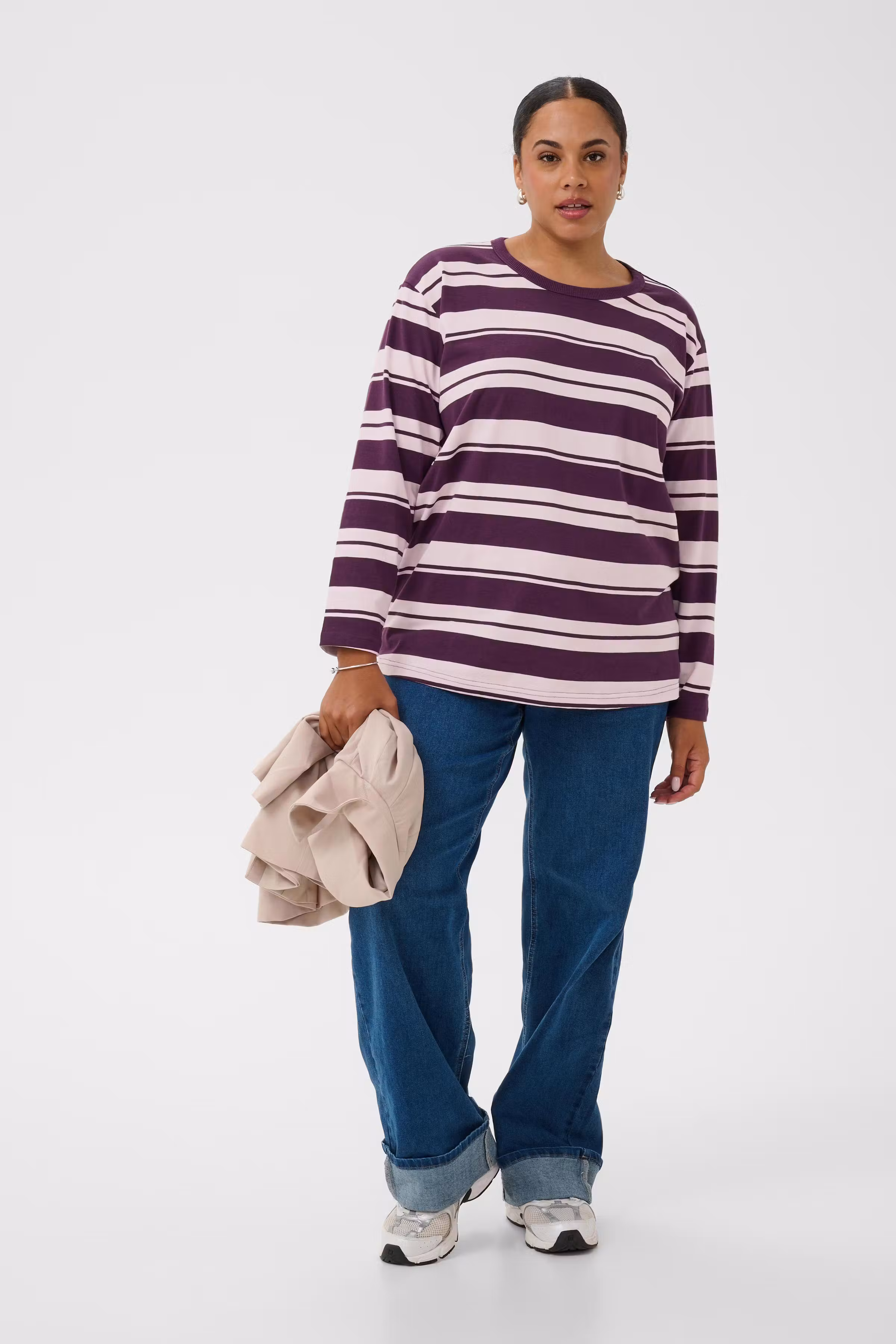KCwinni Gestreiftes Langarmshirt LOOKBOOK FRONT 10584218-1000561