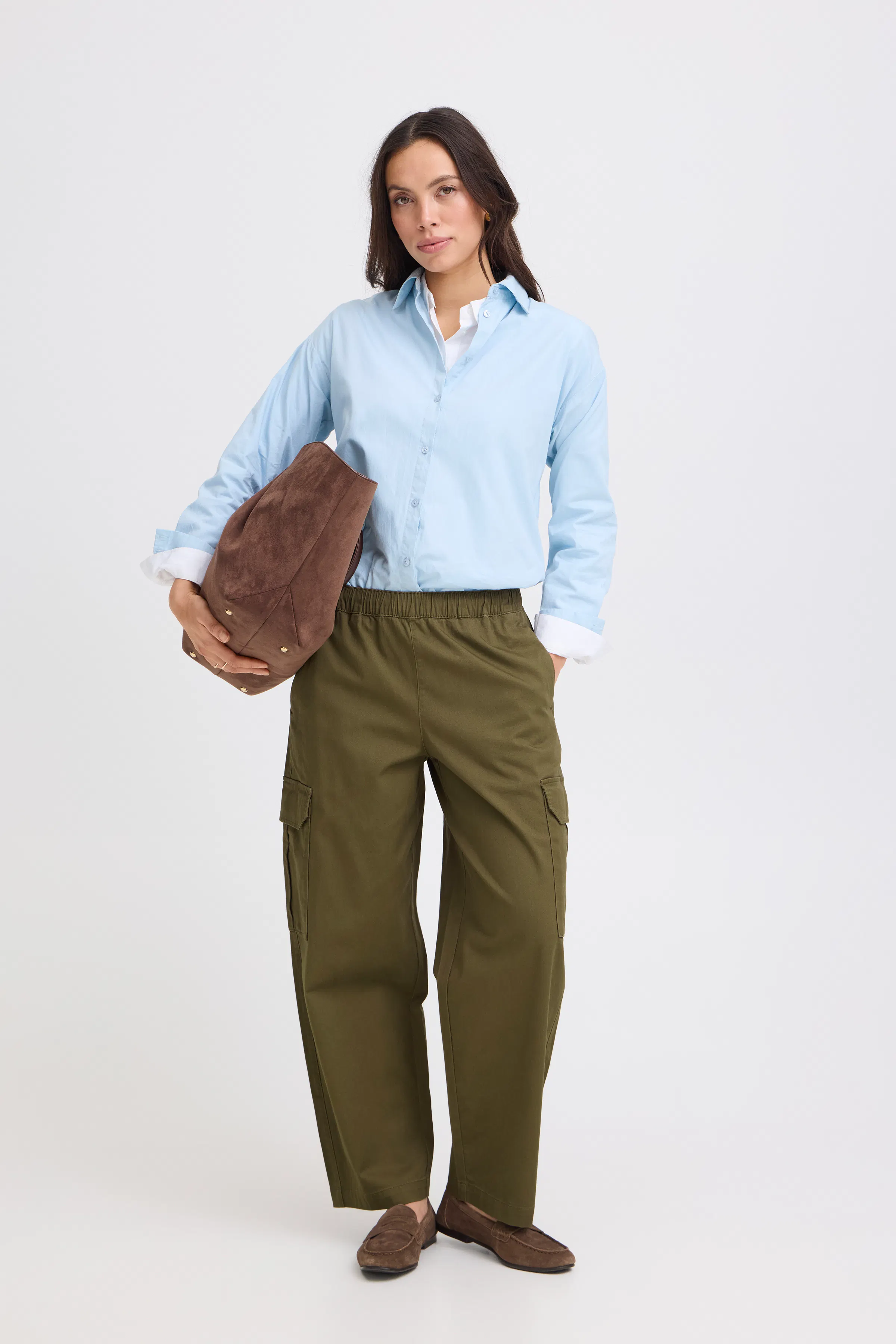 BYDAFOIL Bukser LOOKBOOK FRONT 20819563-190618