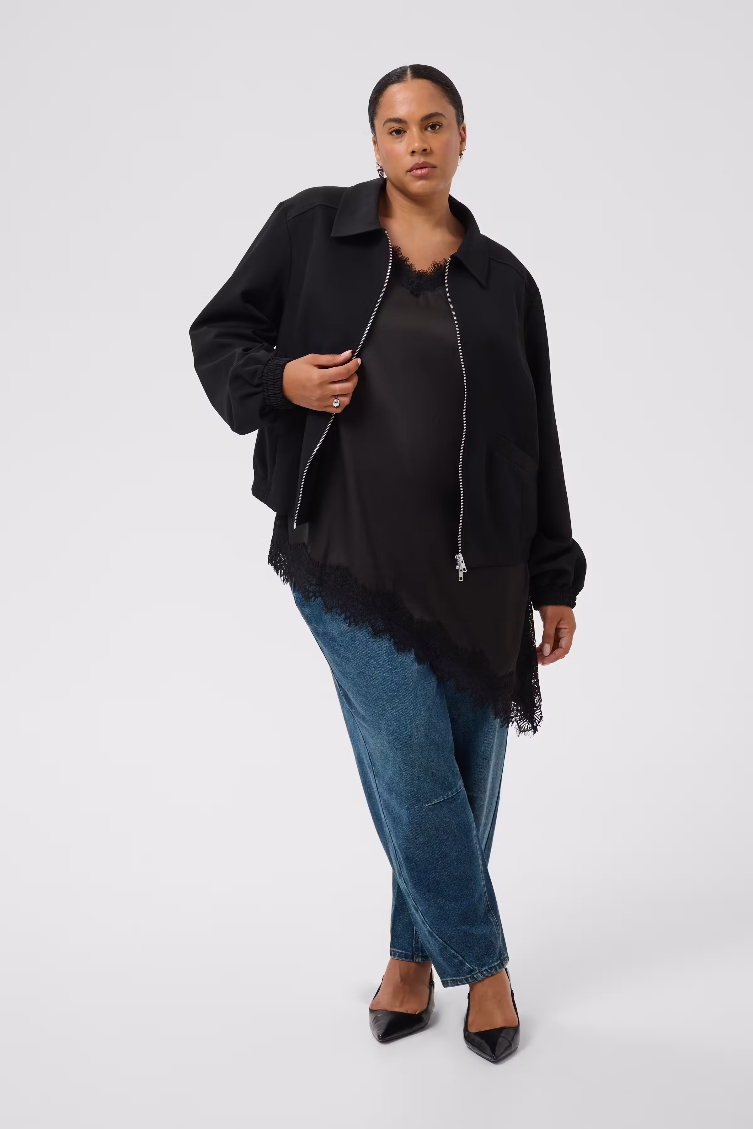 KCsakira Casual Jacke LOOKBOOK FRONT 10584448-100121