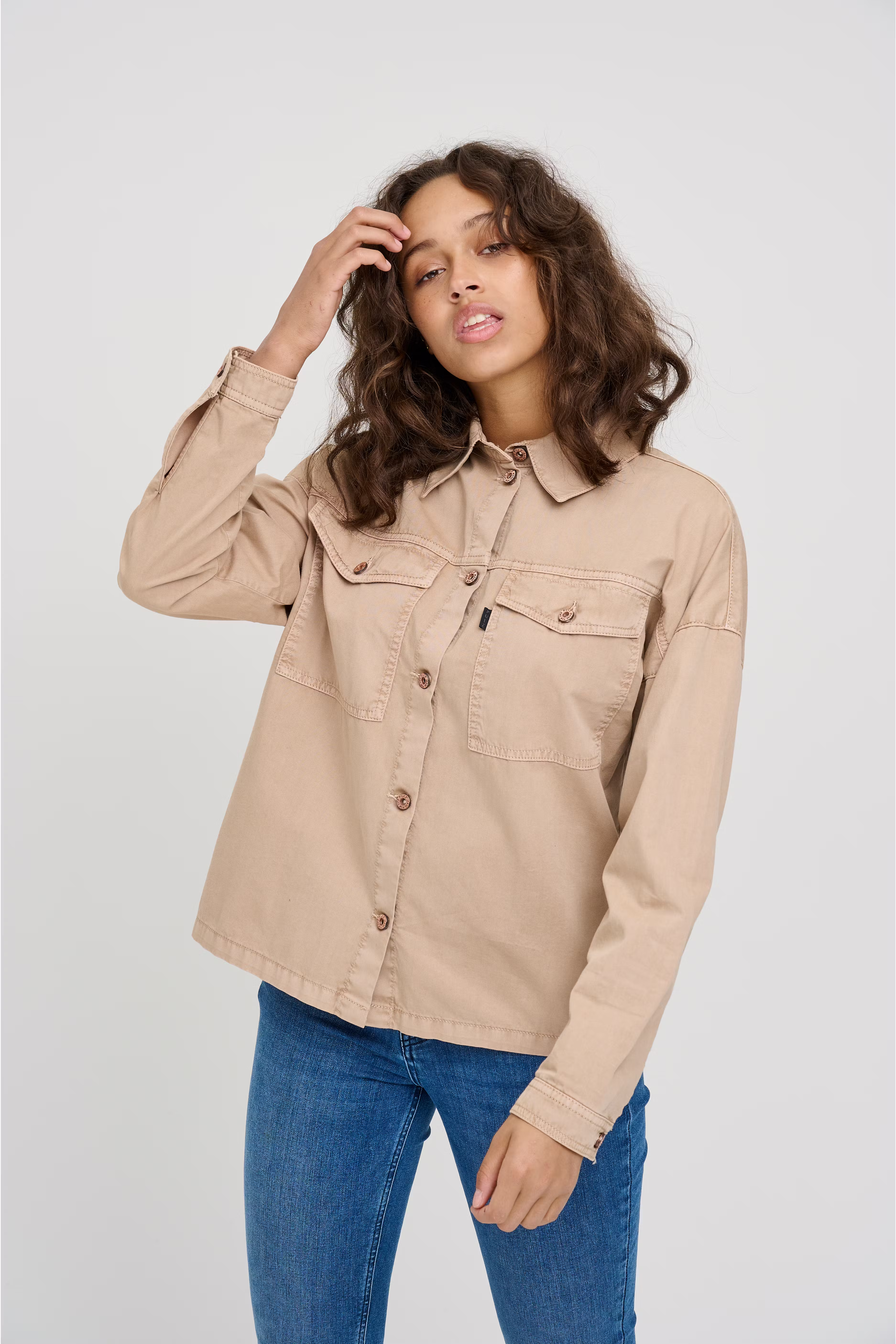 Blouse with short sleeve LOCATION NONE 50206456-201106