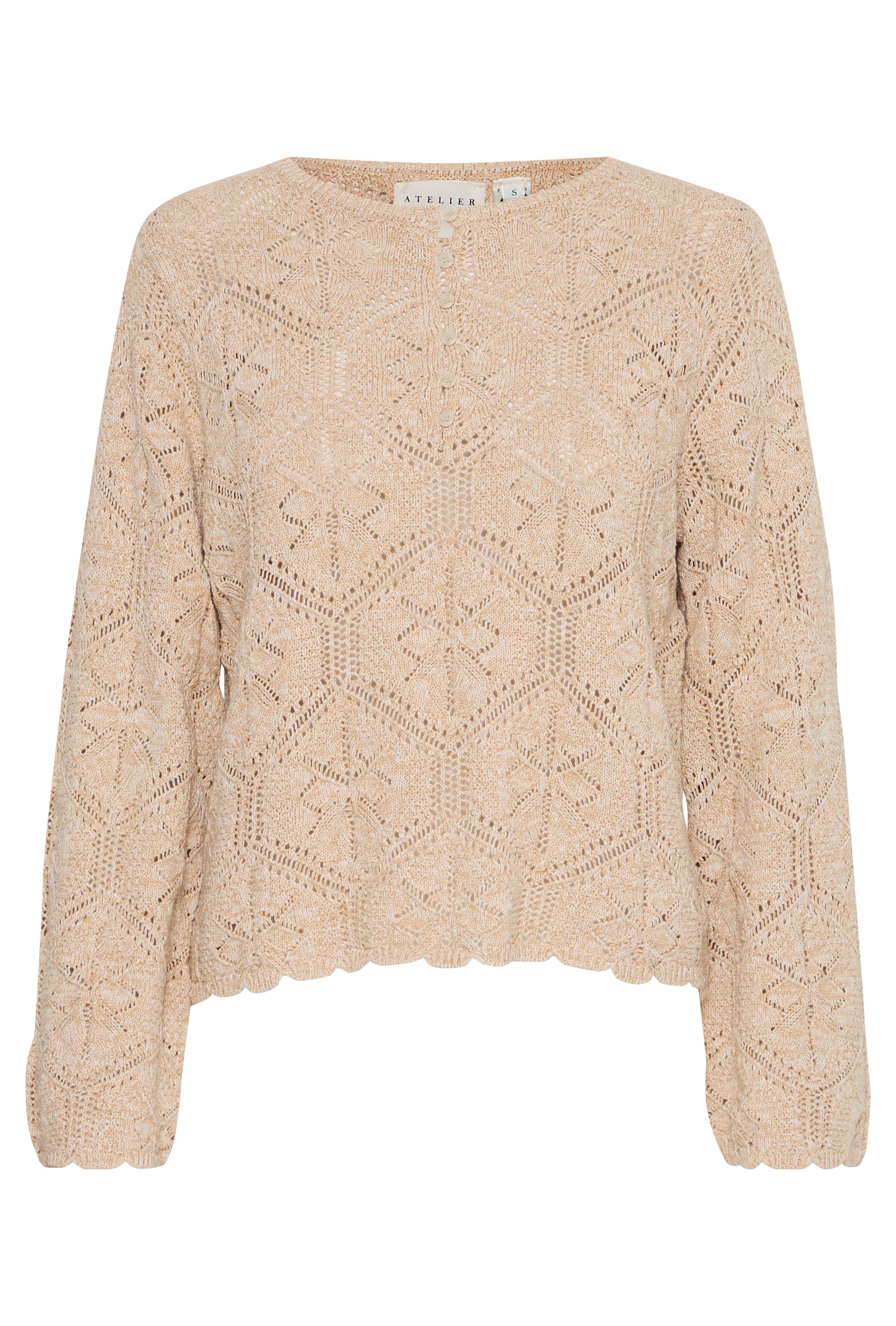 IRHELENA Strikpullover PACK FRONT 20121974-1309051