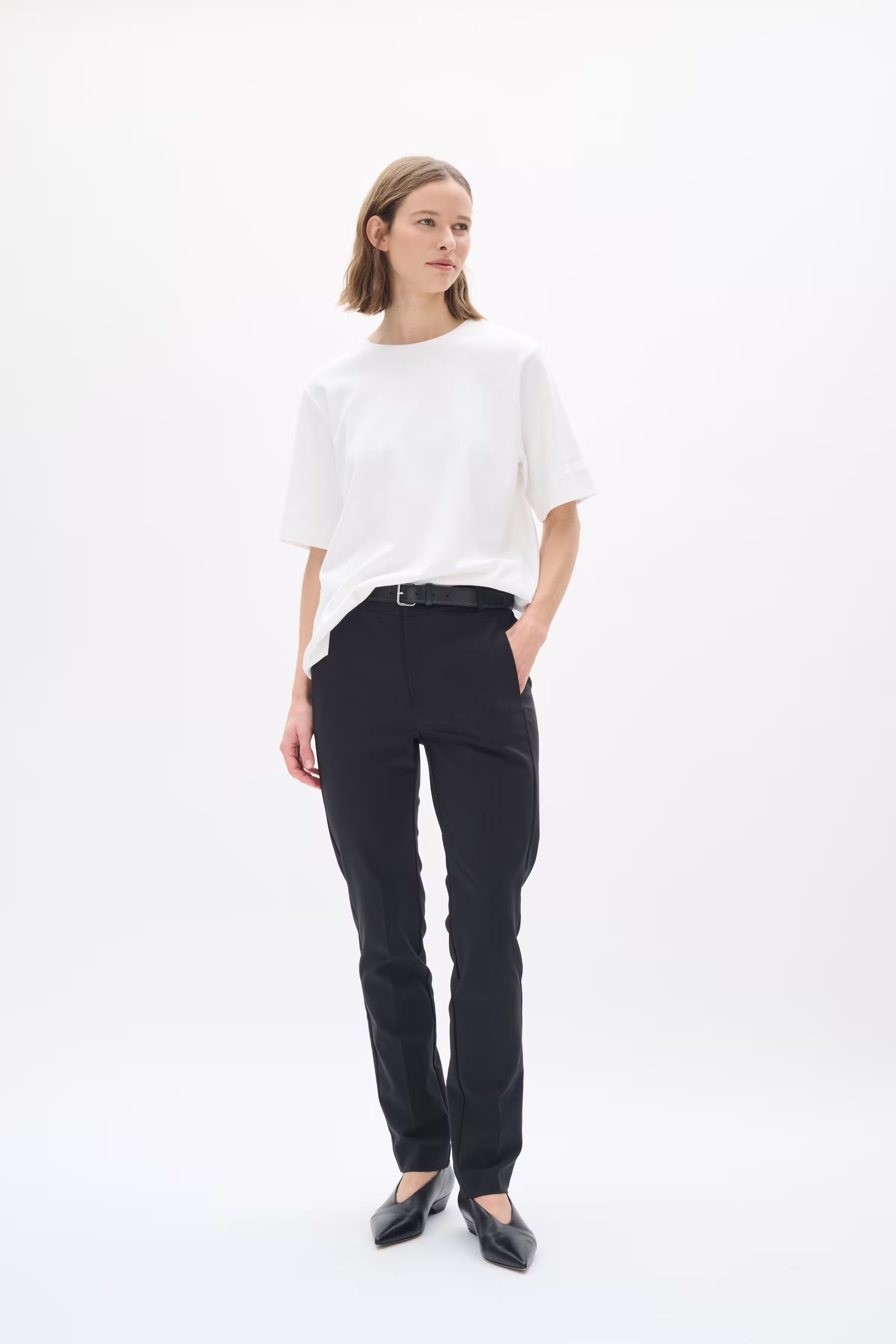ZellaIW Bukser LOOKBOOK FRONT 30110334-194008