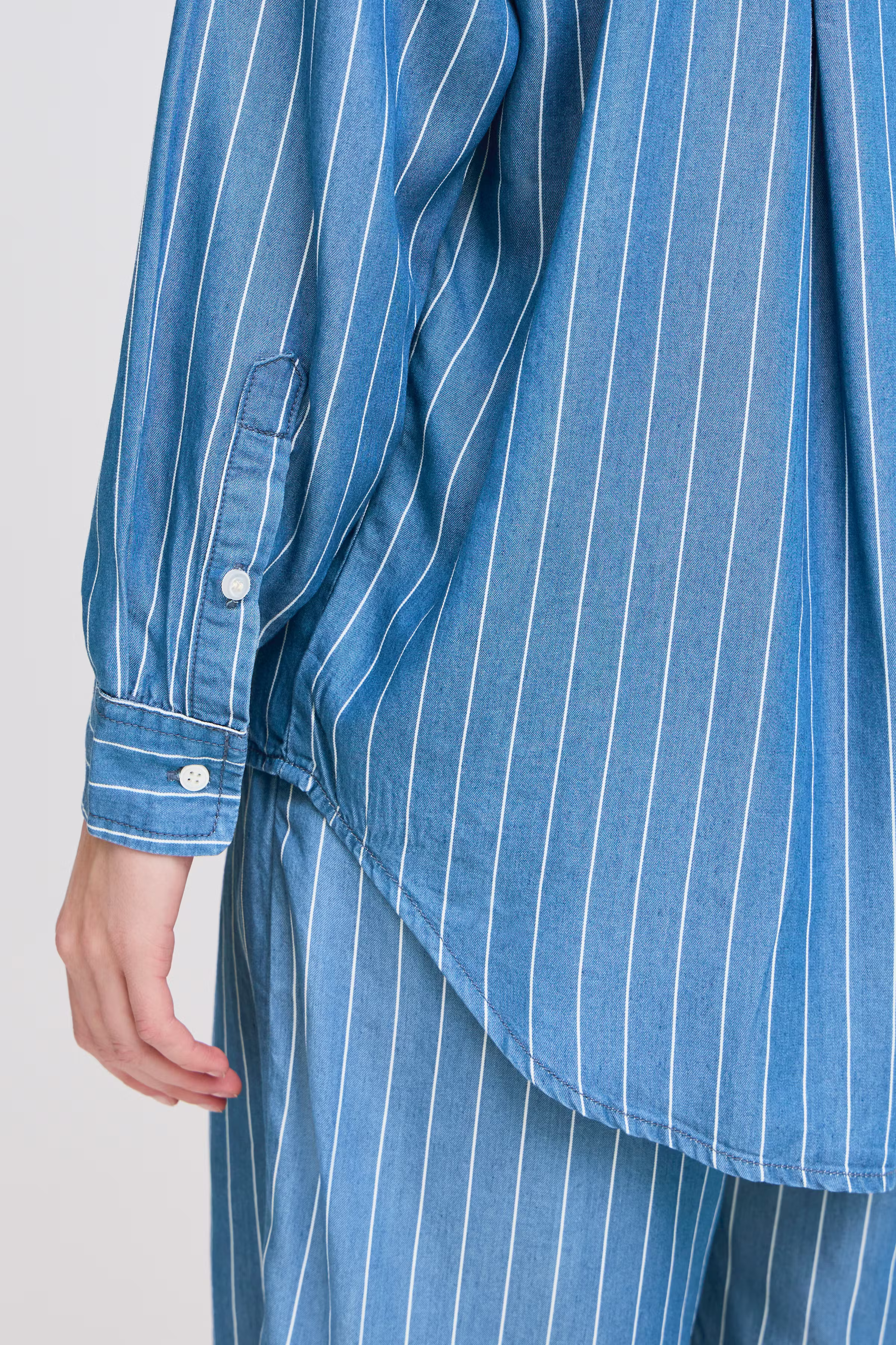 IHBECCOS Denimskjorta LOOKBOOK DETAIL 20122779-201166