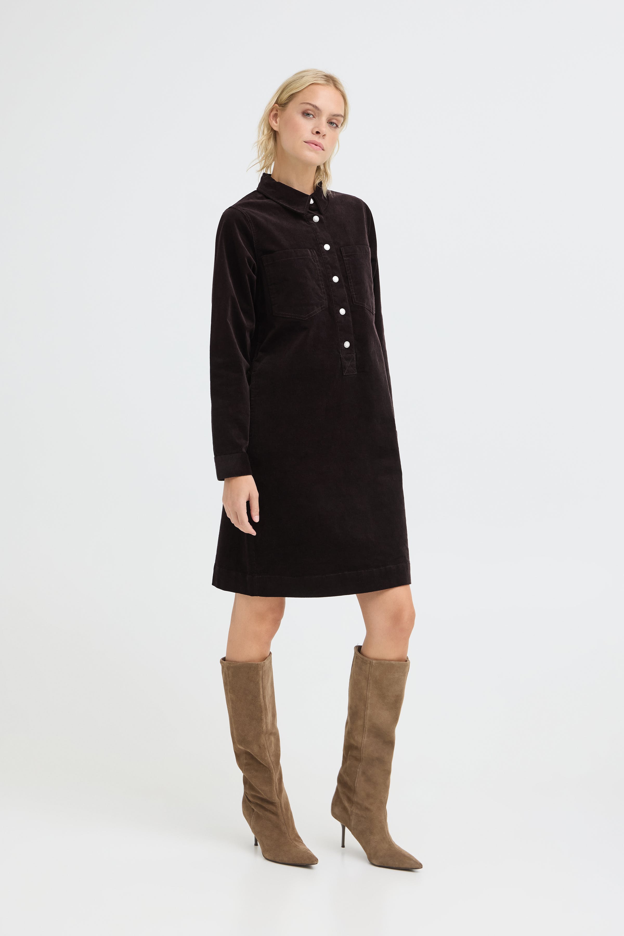 PZSALLY Kjole LOOKBOOK FRONT 50210767-191103