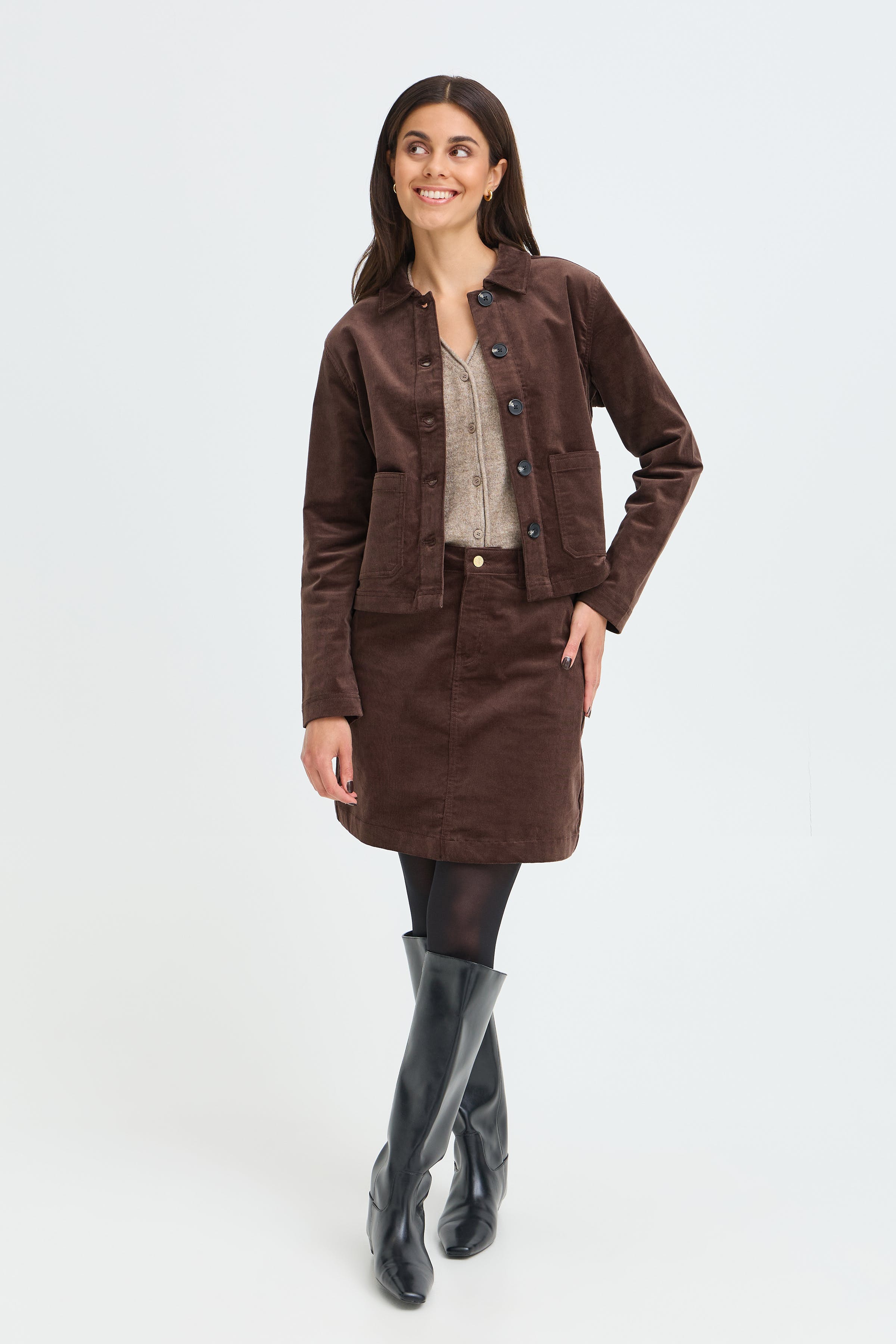 FRTEAN Skjørt LOOKBOOK FRONT 20618256-190913
