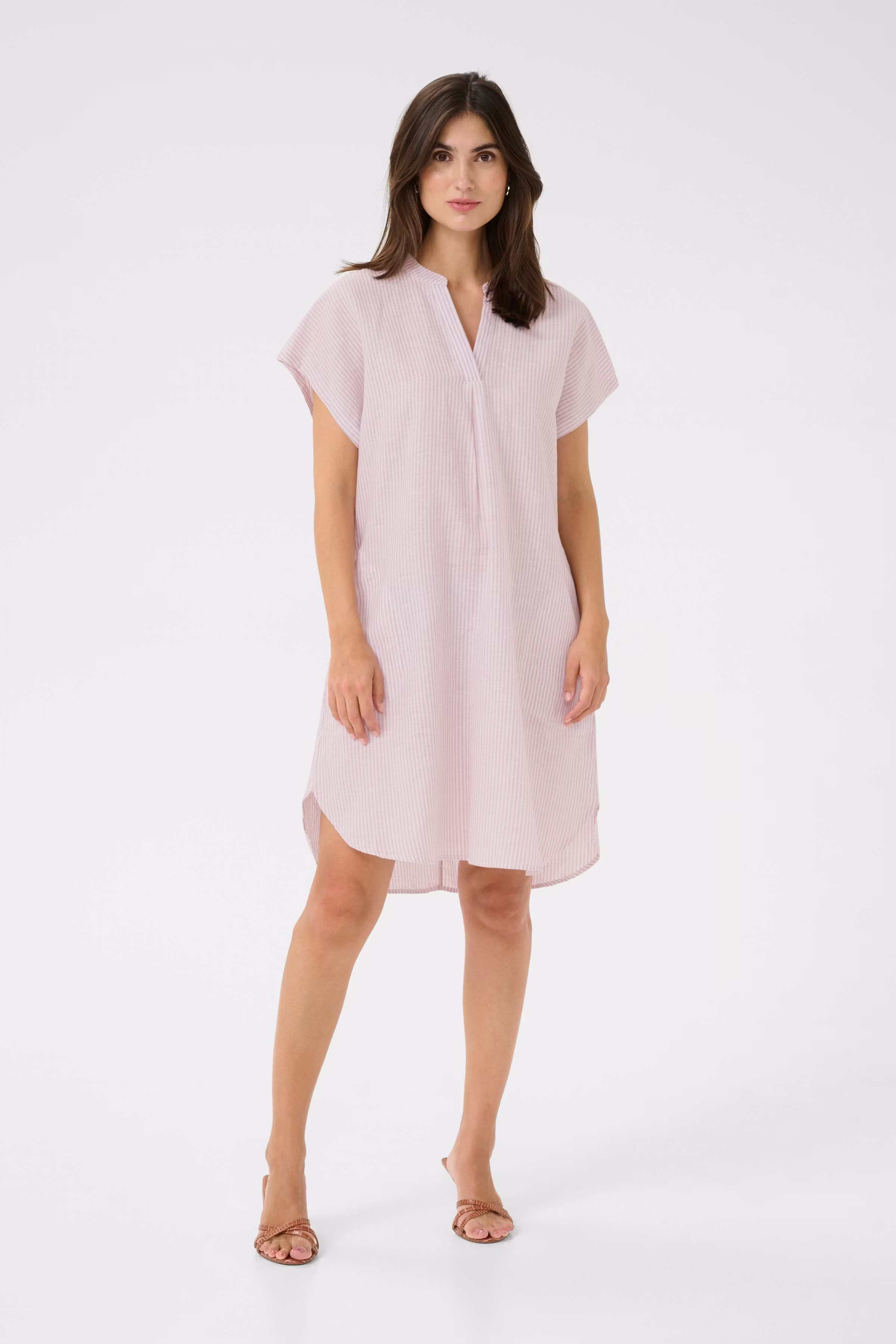 CUazemina Kleid aus leinen LOOKBOOK FRONT 50110968-107857