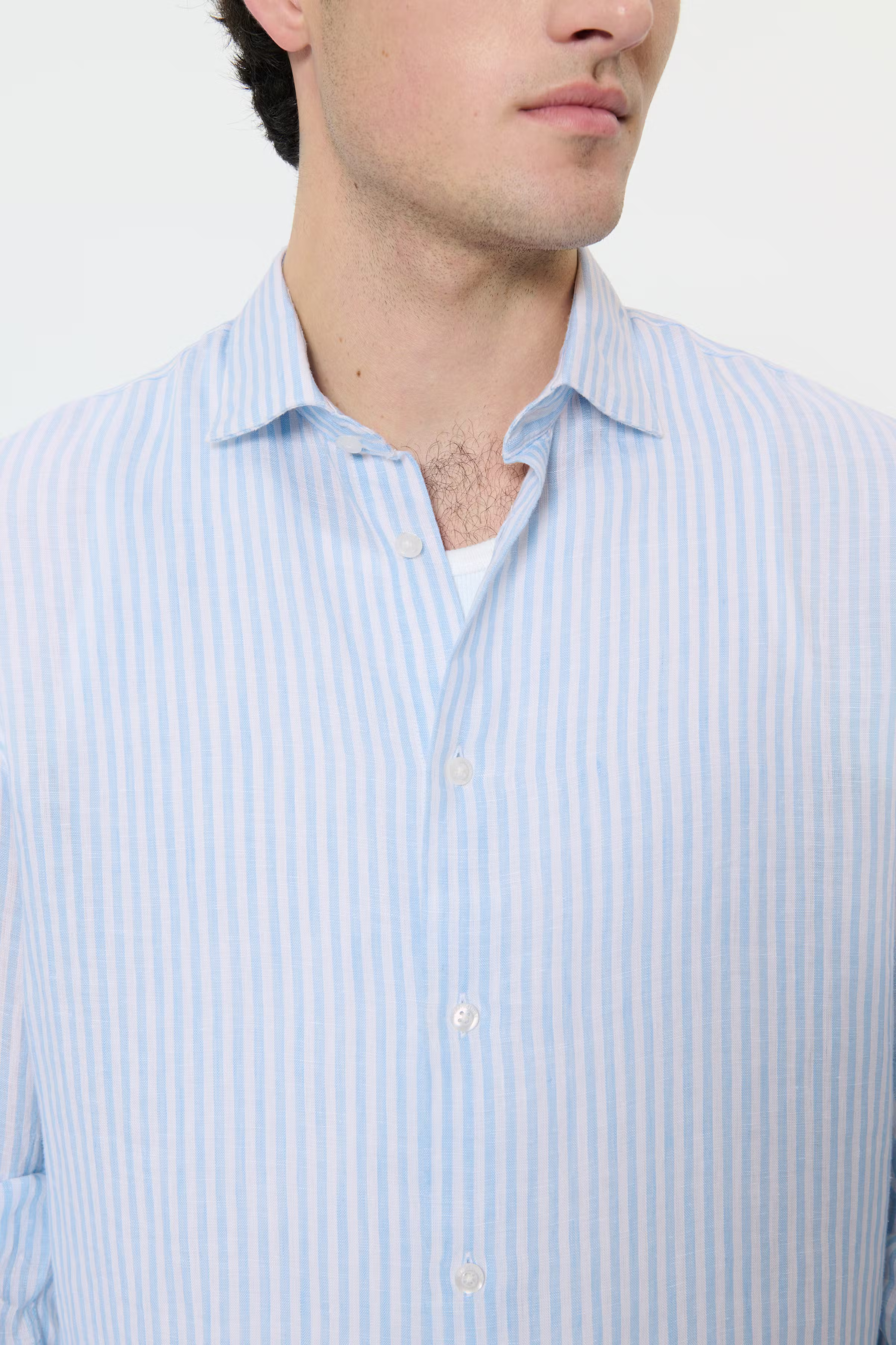 MAmarc Linnen Overhemd LOOKBOOK DETAIL 30207239-154030