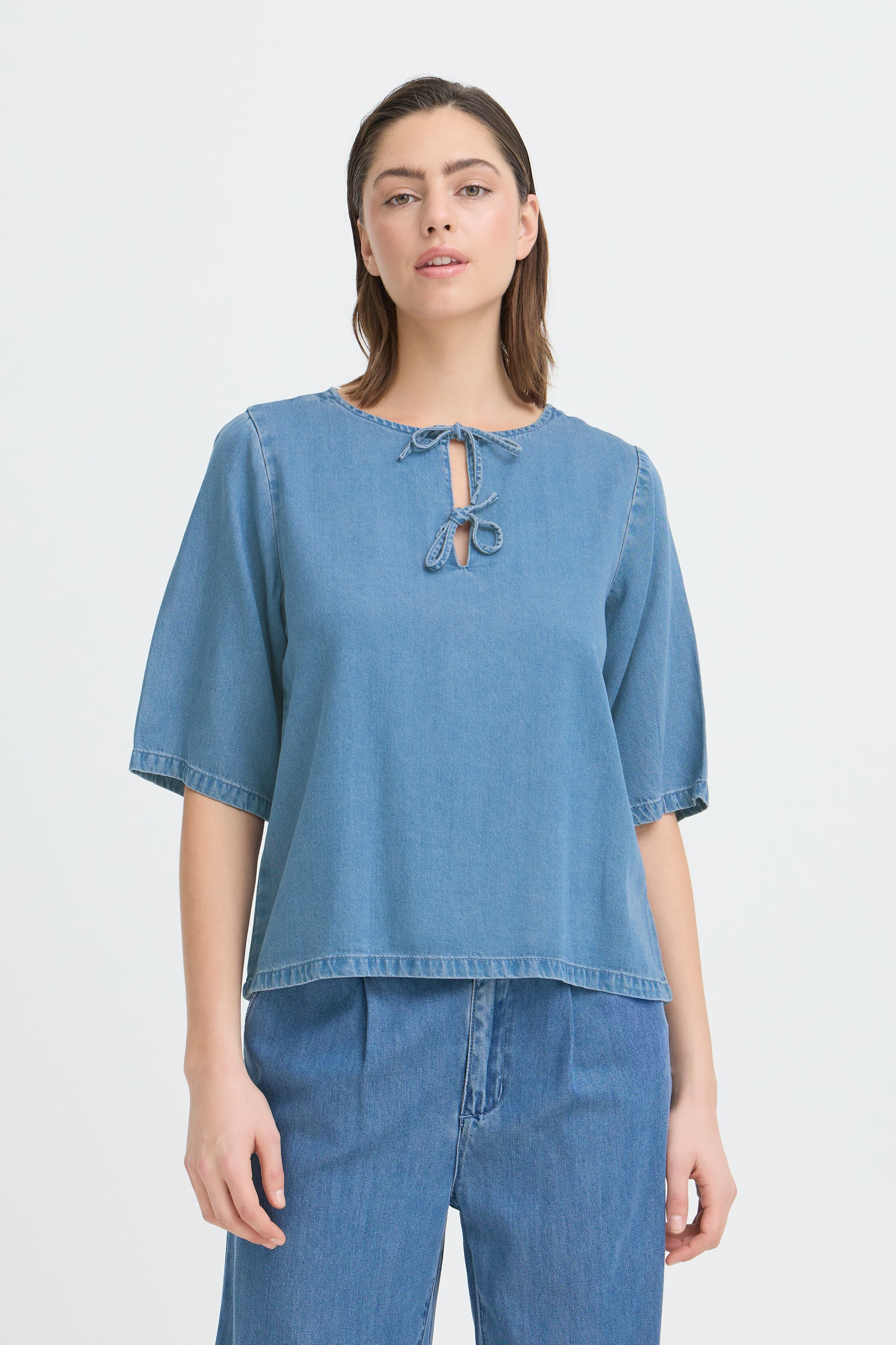 PZBLAIR Bluse LOOKBOOK FRONT 50210383-200008