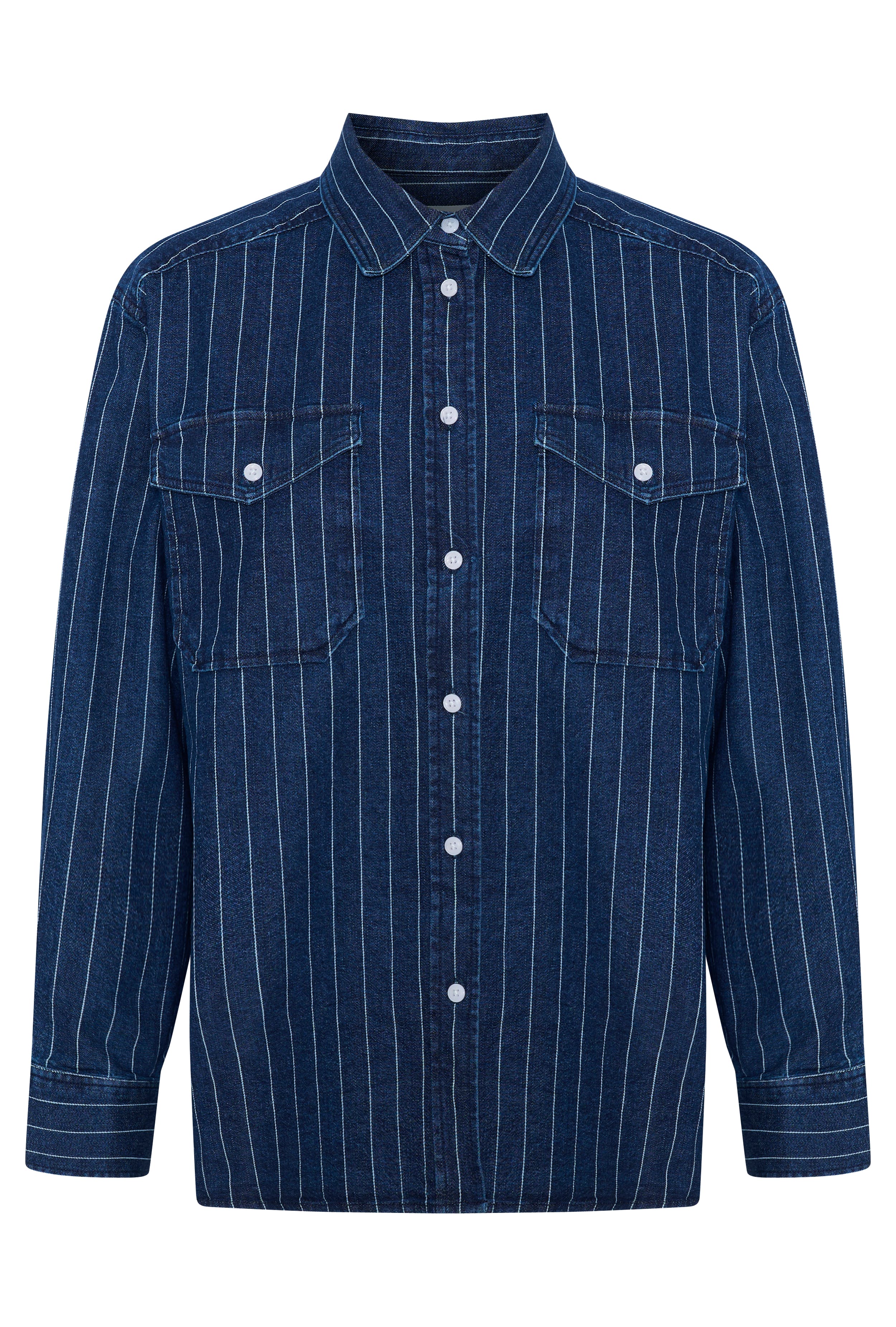 CollettePW Denim shirt PACK FRONT 30308571-303880