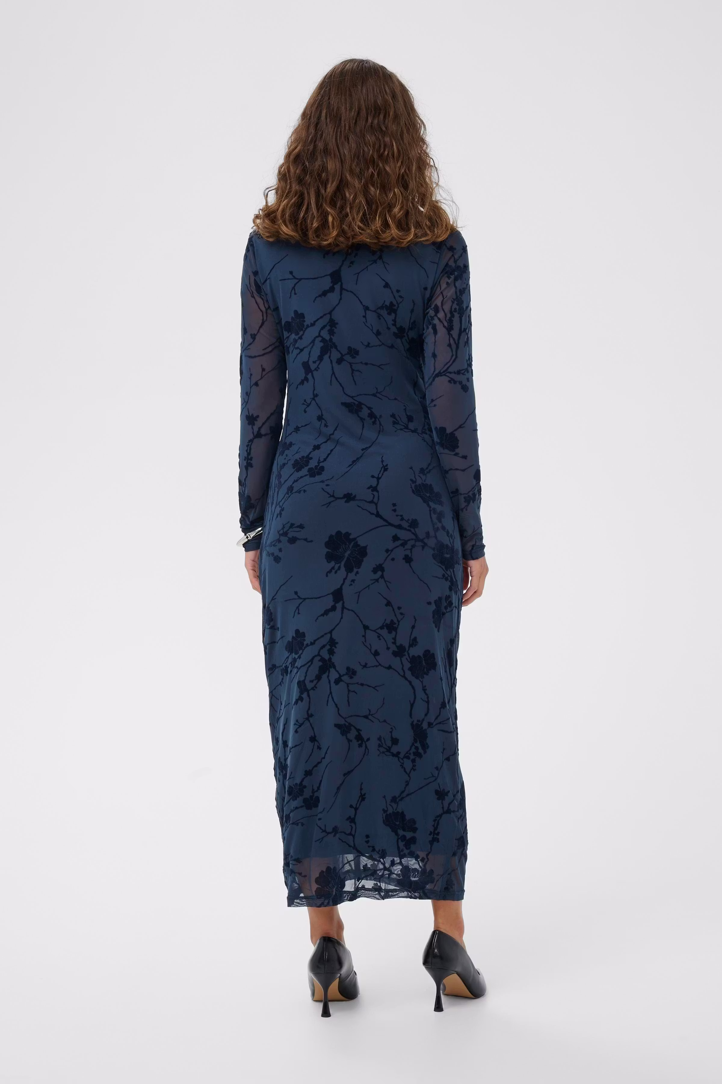 CUalifa Mesh dress LOOKBOOK BACK 50111191-194011