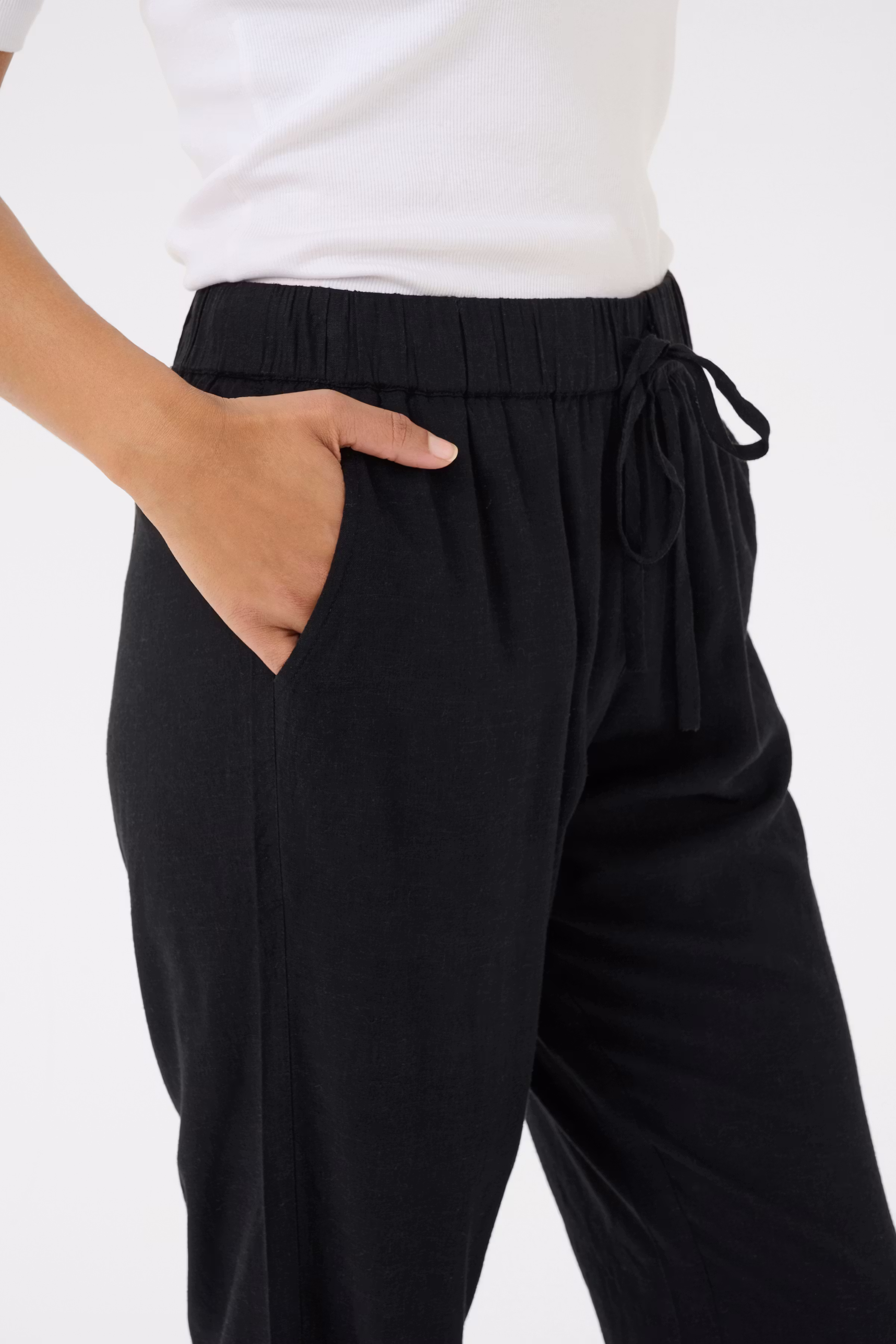 KAmilia Linen Pants LOOKBOOK DETAIL 10509669-100121