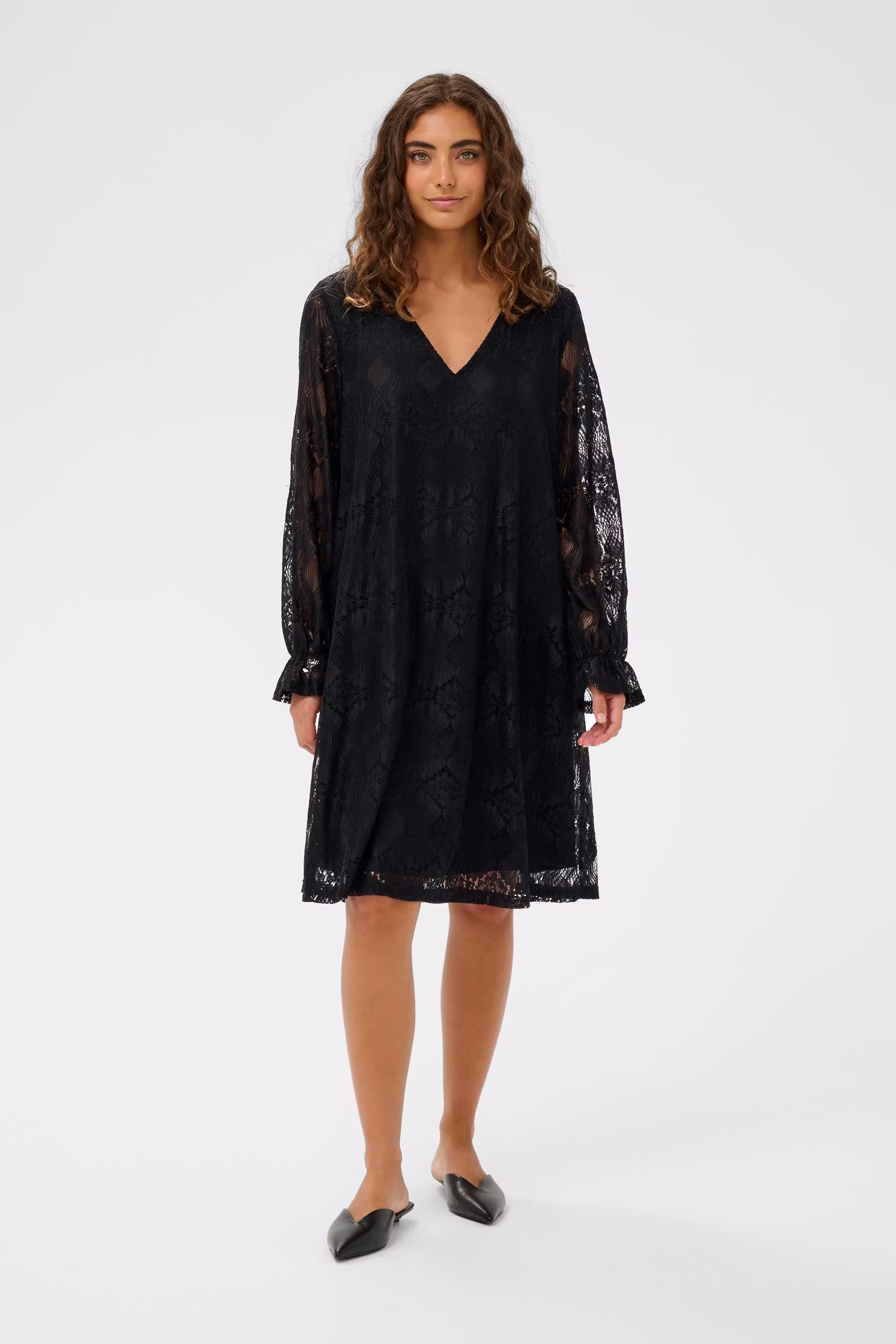 CUmilana Blondekjole LOOKBOOK FRONT 50113208-500012