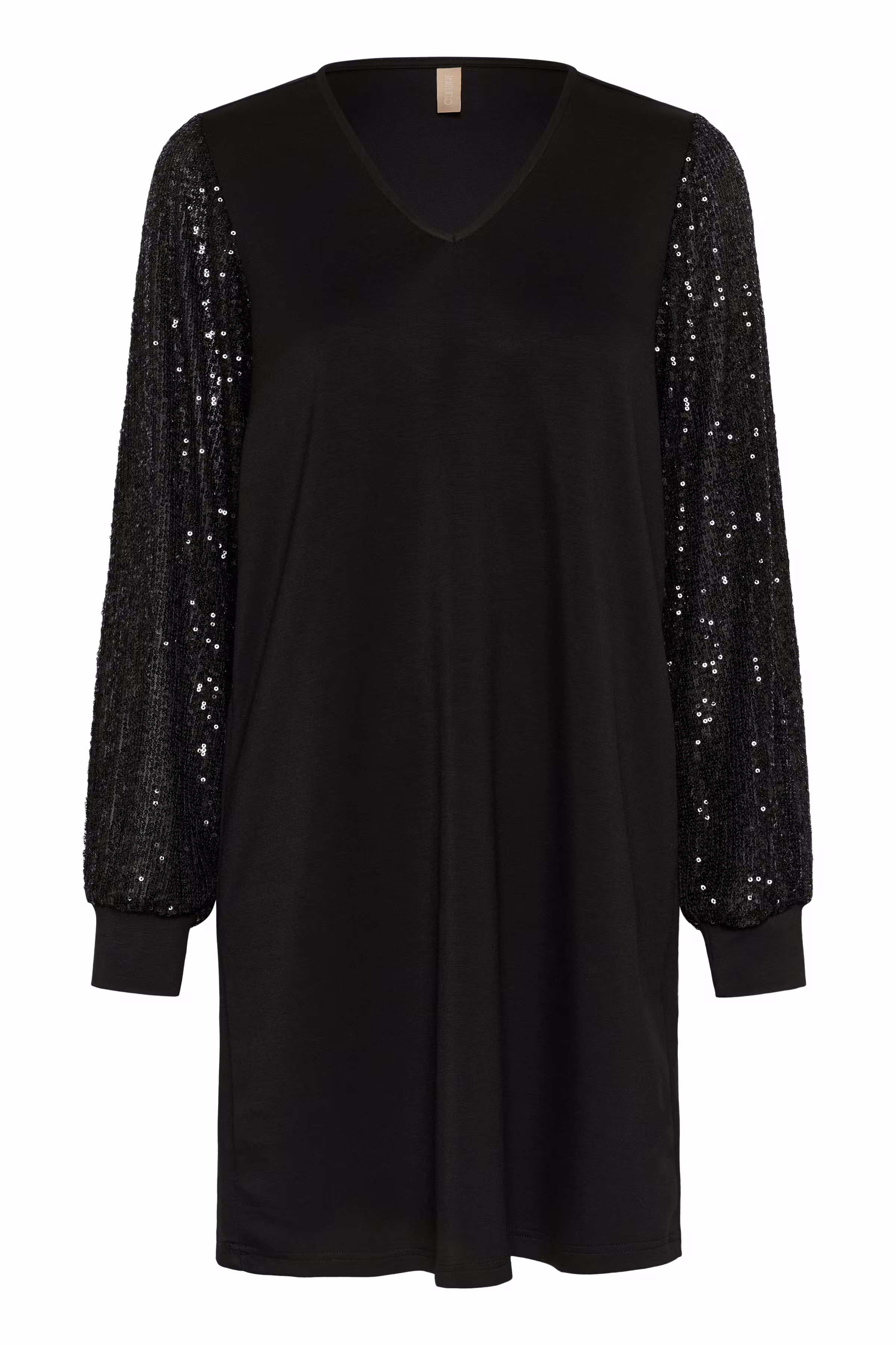 CUchabrina Pailletten Jurk PACK FRONT 50110208-500012