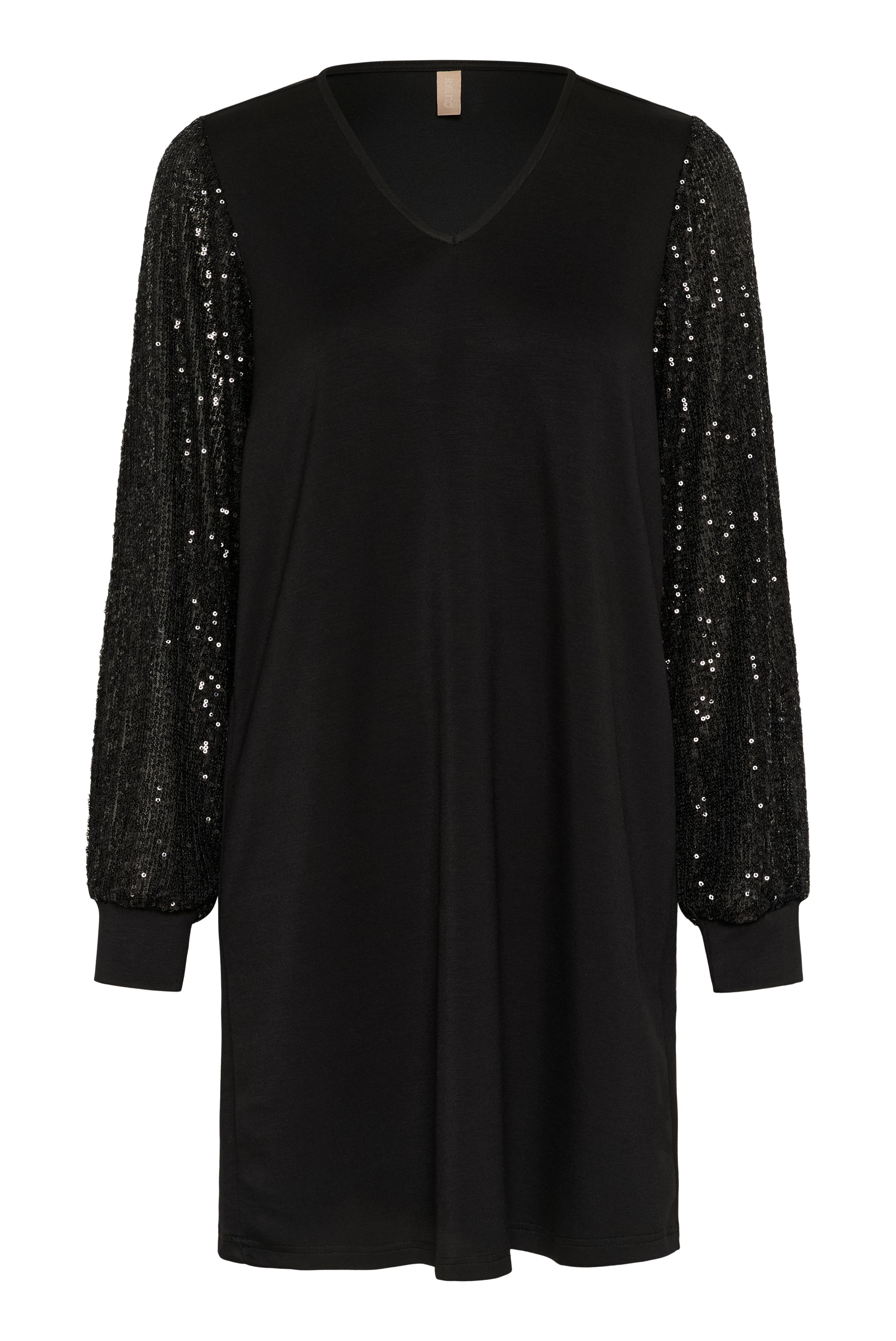 CUchabrina Pailletten Jurk PACK FRONT 50110208-500012