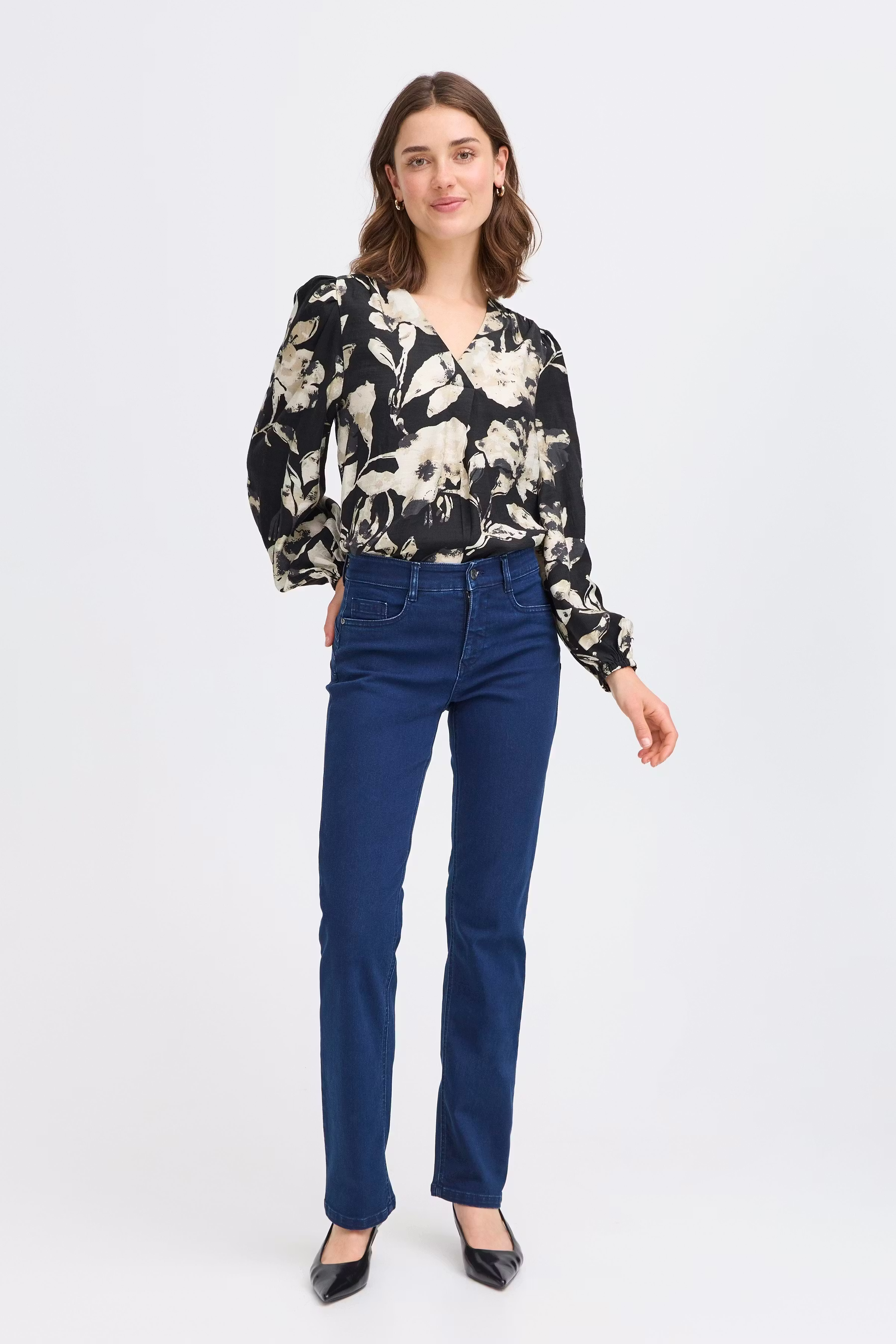 FRARIANA Bluse LOOKBOOK FRONT 20614542-900001437