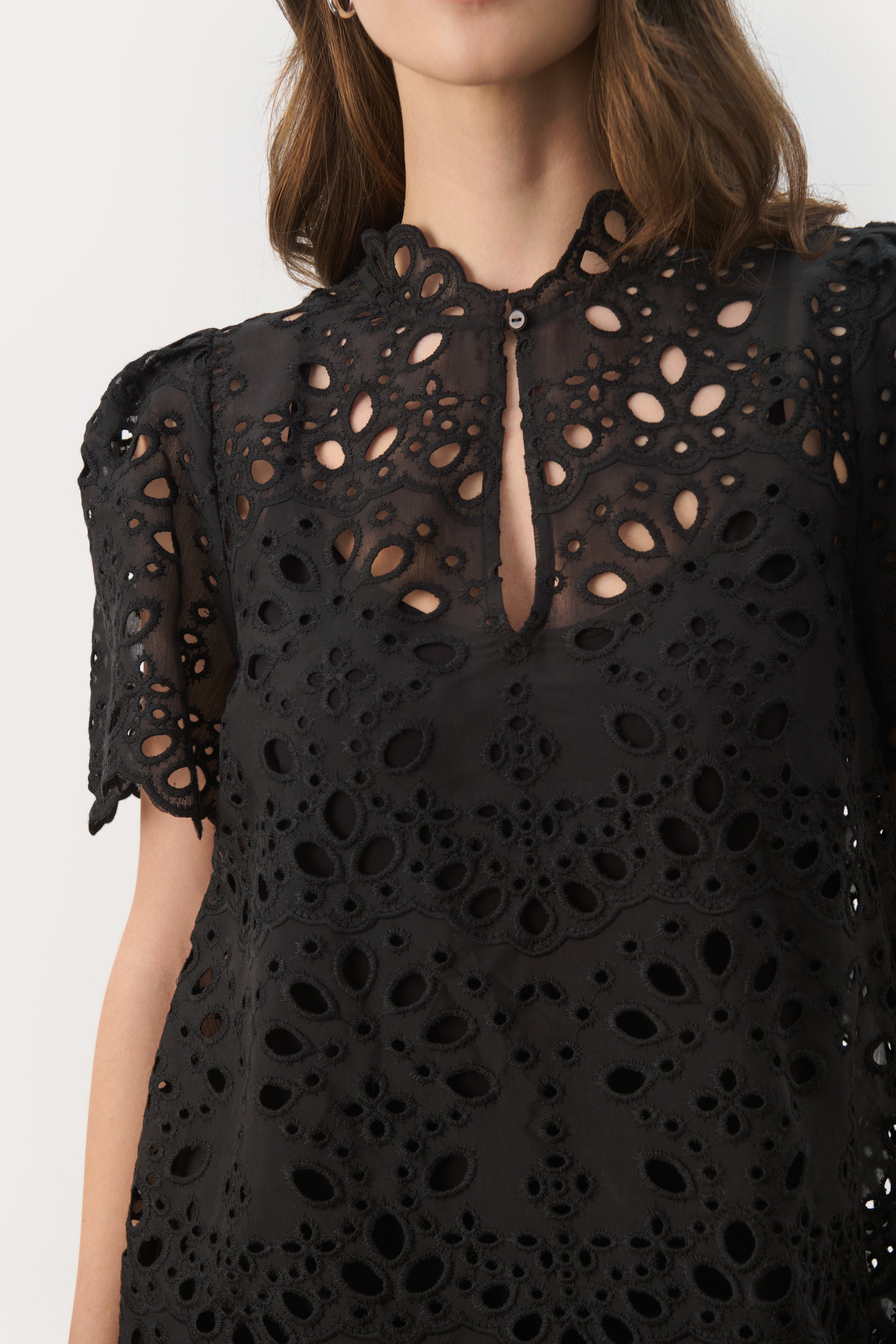 GebellaPW Churzes Spitzekleid LOOKBOOK DETAIL 30308616-194008