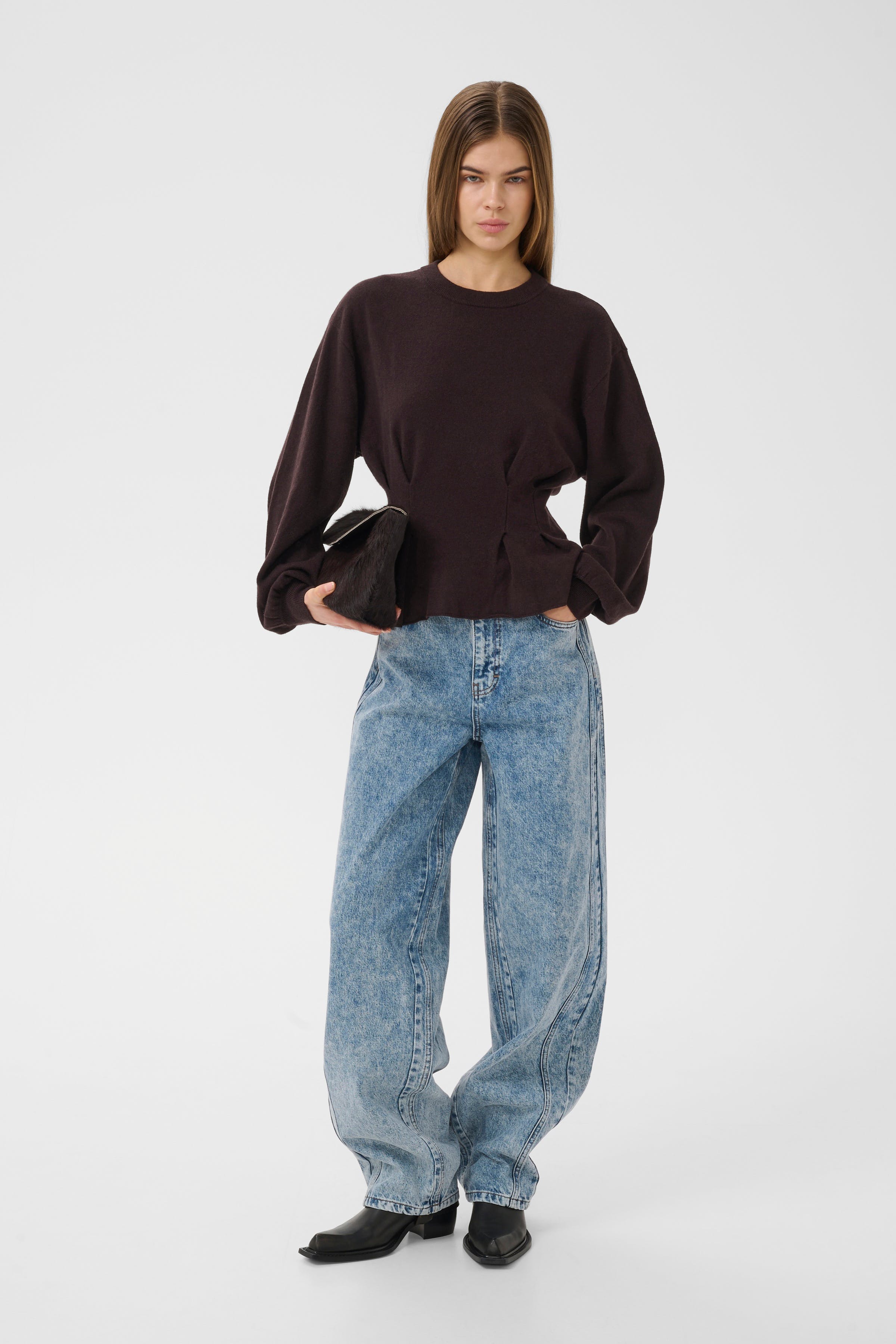GZmawi Barrel jeans LOOKBOOK FRONT 10911523-109868