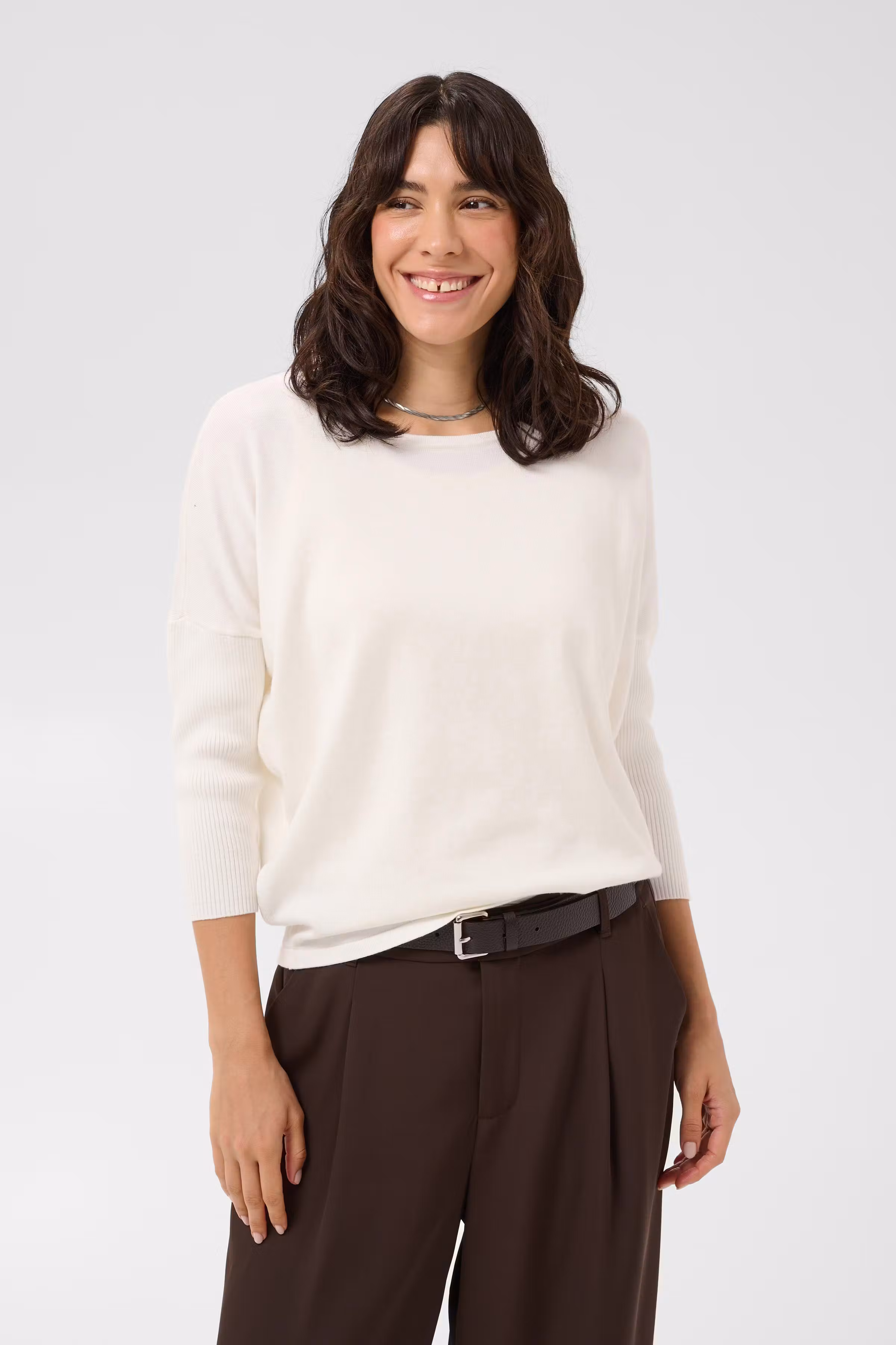 MilaSZ R-Neck Pullover
 LOOKBOOK FRONT 30500003-110605
