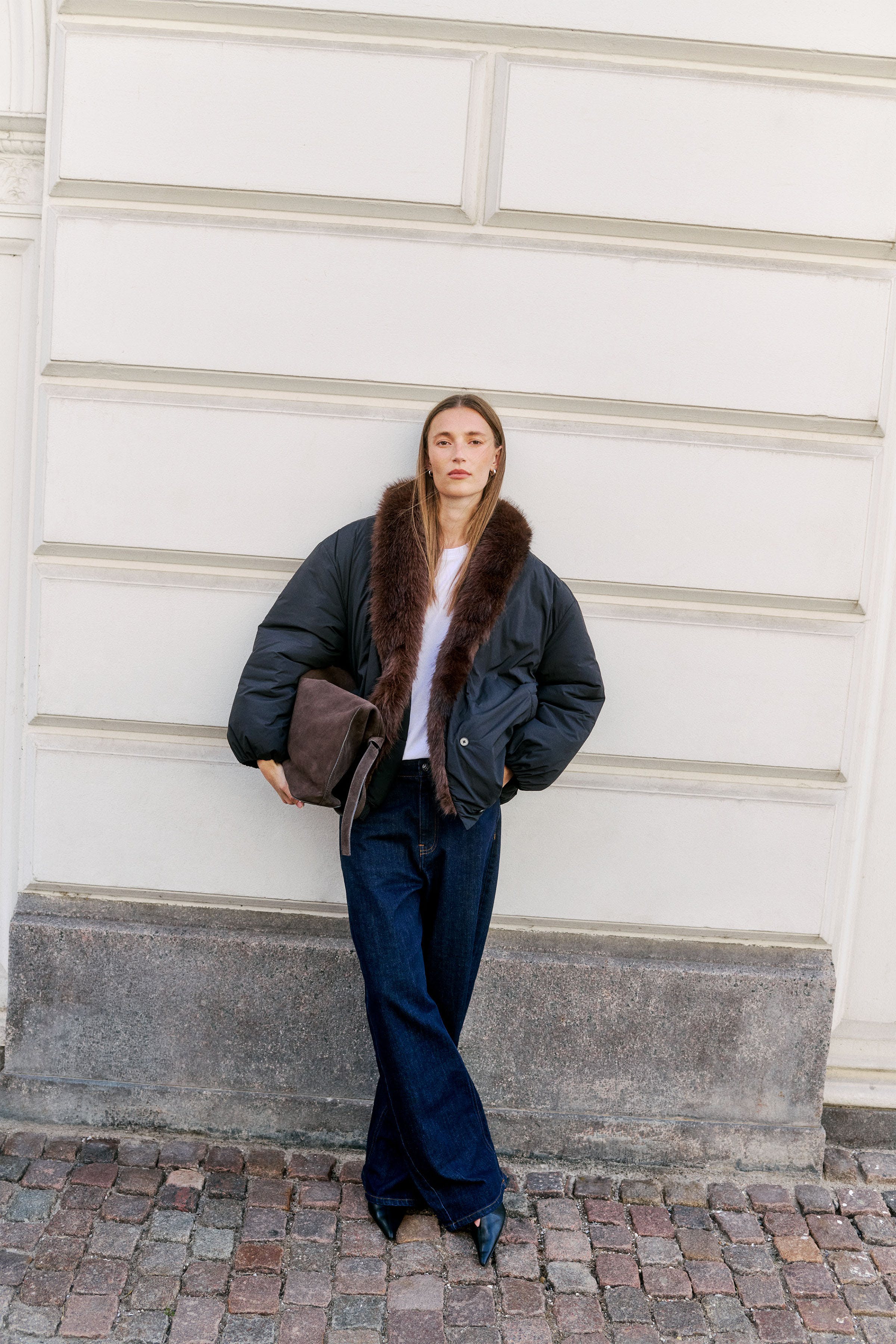 SLPanama Jacket With Fur Collar LOCATION NONE 30410064-194008