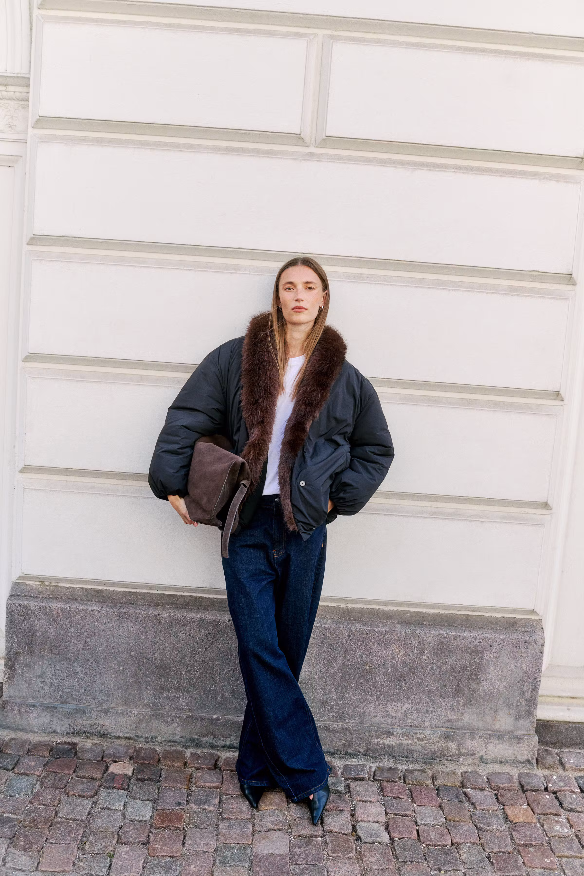 SLPanama Jacket With Fur Collar LOCATION NONE 30410064-194008