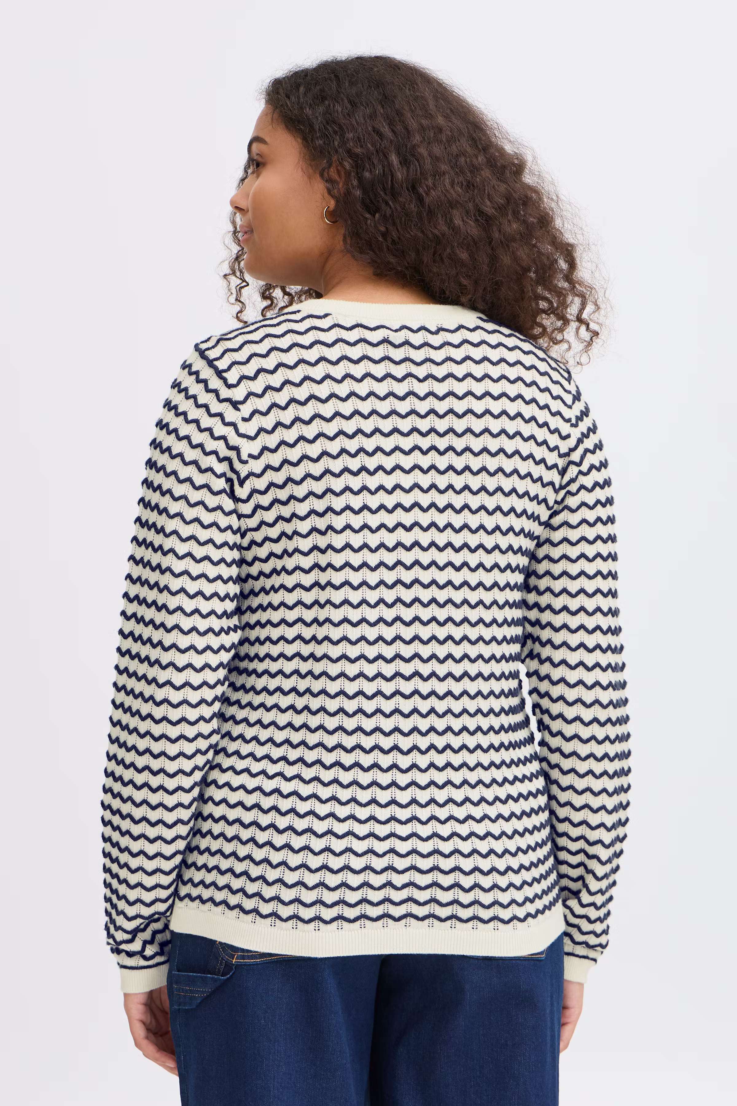 FRLUMA Strikket cardigan LOOKBOOK BACK 20615583-200119