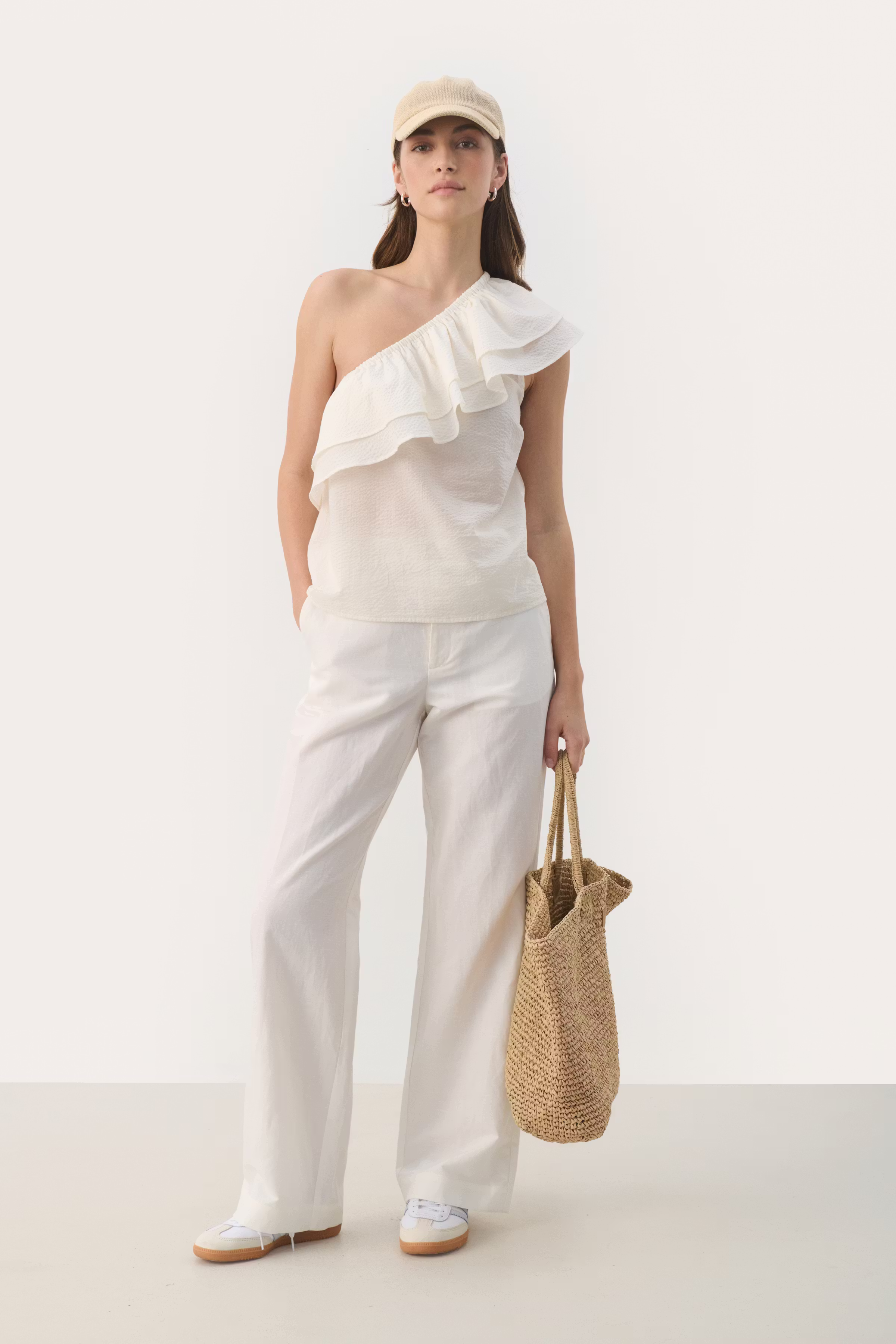 GinniePW One-shoulder top LOOKBOOK BACK 30308623-114801