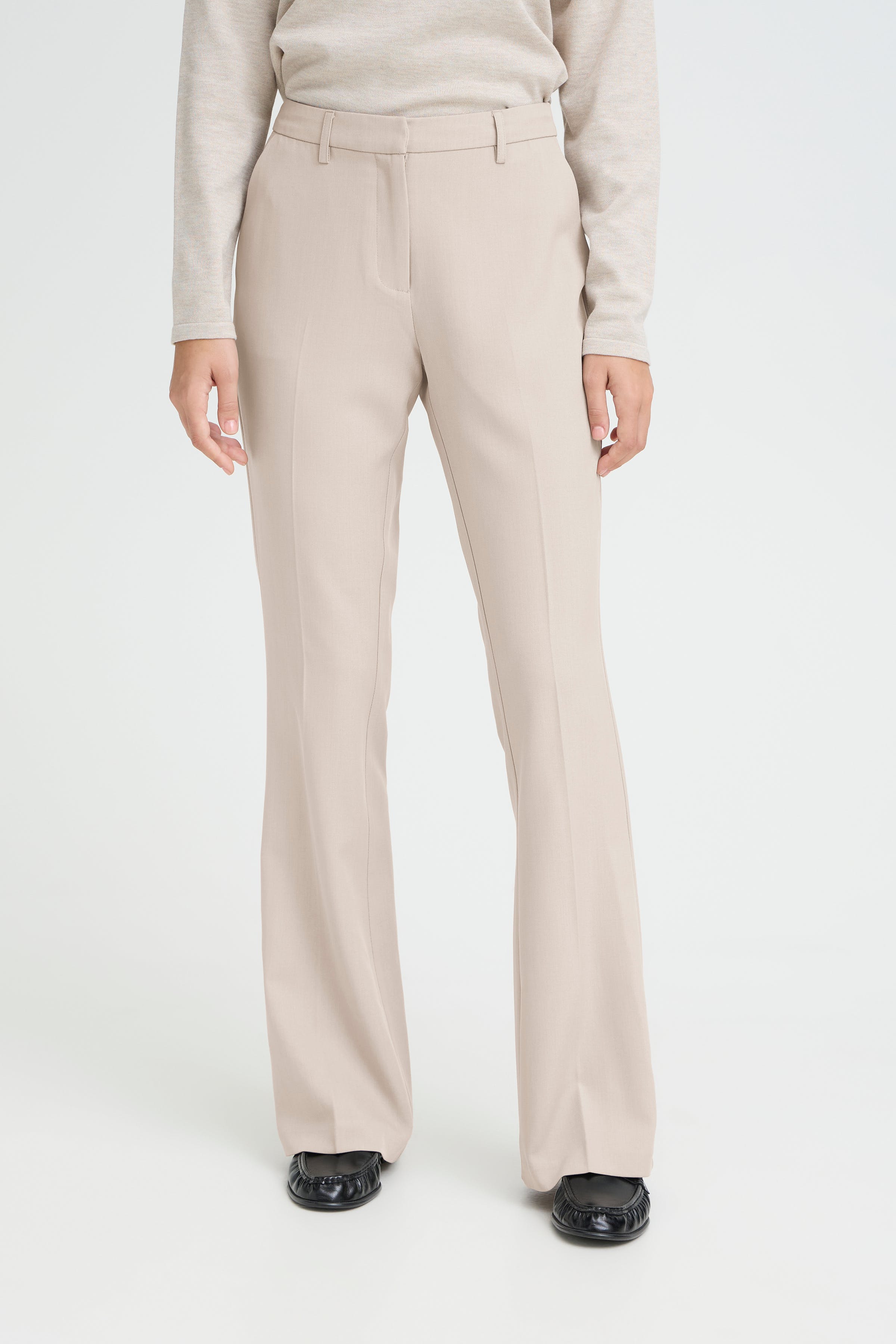 IHFAVA Flared Bukser LOOKBOOK FRONT 20125678-1500001