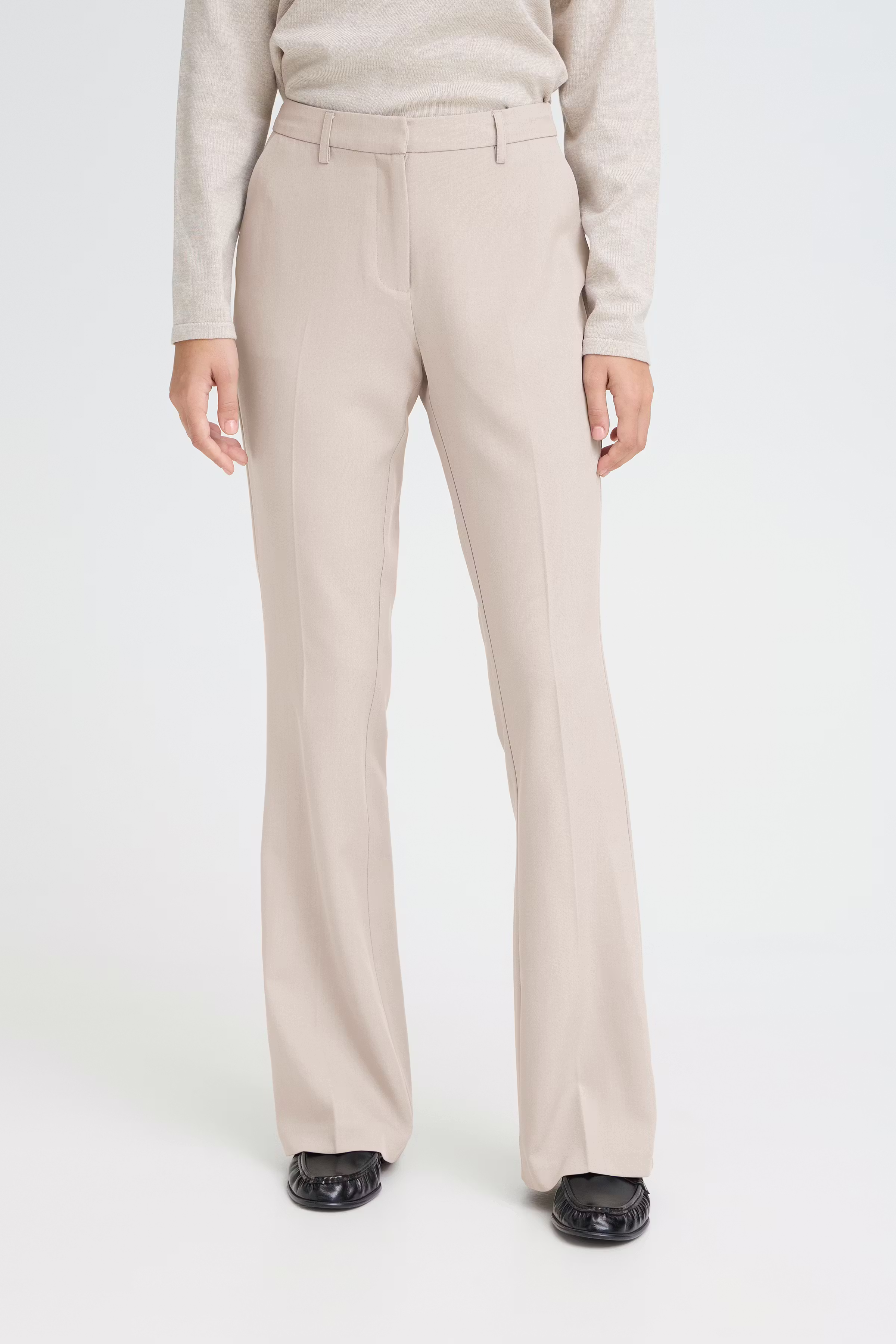 IHFAVA Flared Bukser LOOKBOOK FRONT 20125678-1500001